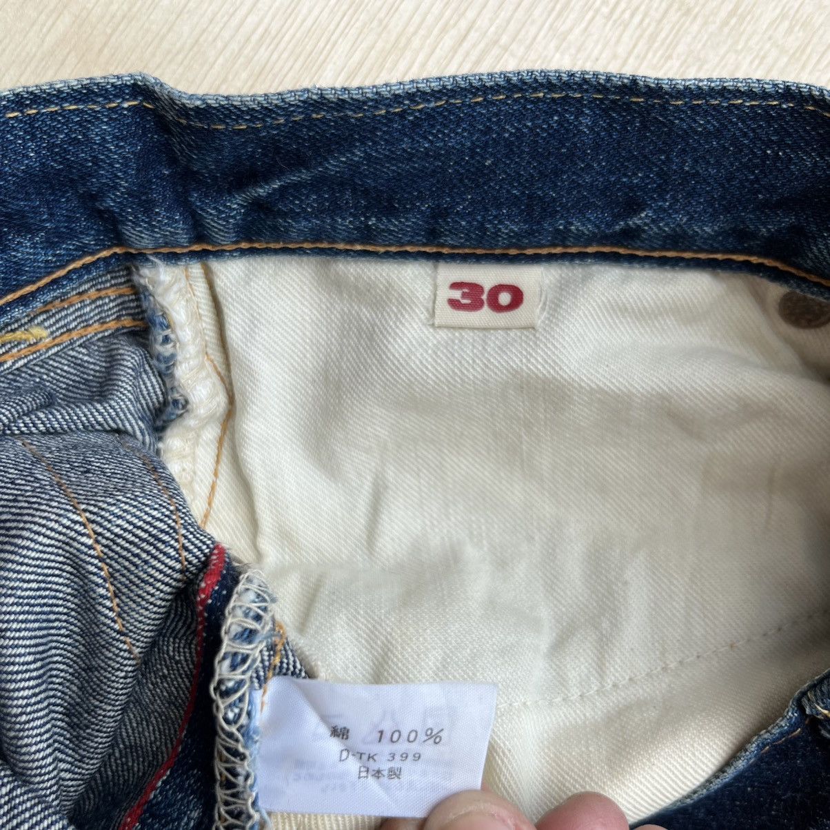 Japanese Brand HI STANDARD DENIM FADED DISTRESSED SELVEDGE / GOA / LGB Size US 30 / EU 46 - 5 Thumbnail