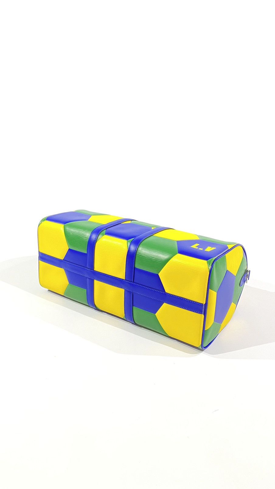 Louis Vuitton × NBA Louis Vuitton X FIFA World Cup Brazil 1 of 1 Duffel Keepall Size ONE SIZE - 3 Thumbnail