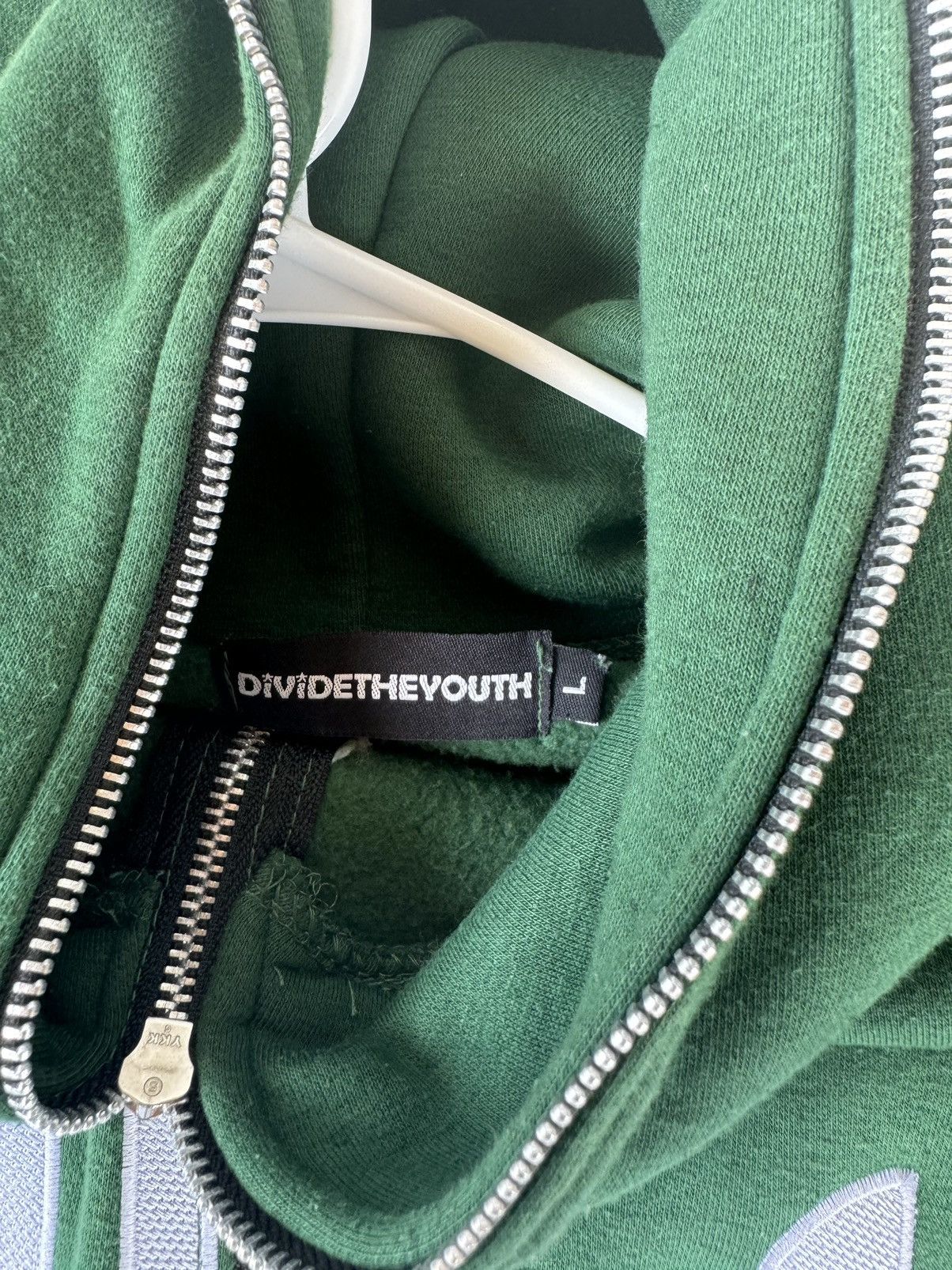 Divide The Youth Green zip up Size US L / EU 52-54 / 3 - 3 Thumbnail