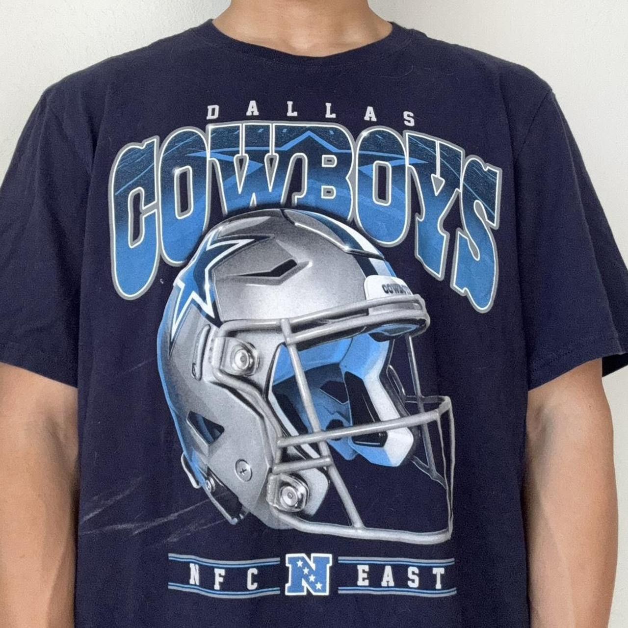 NFL × Vintage Vintage NFL Dallas Cowboys 2000s Graphics Tee Shirt Size US XL / EU 56 / 4 - 3 Thumbnail