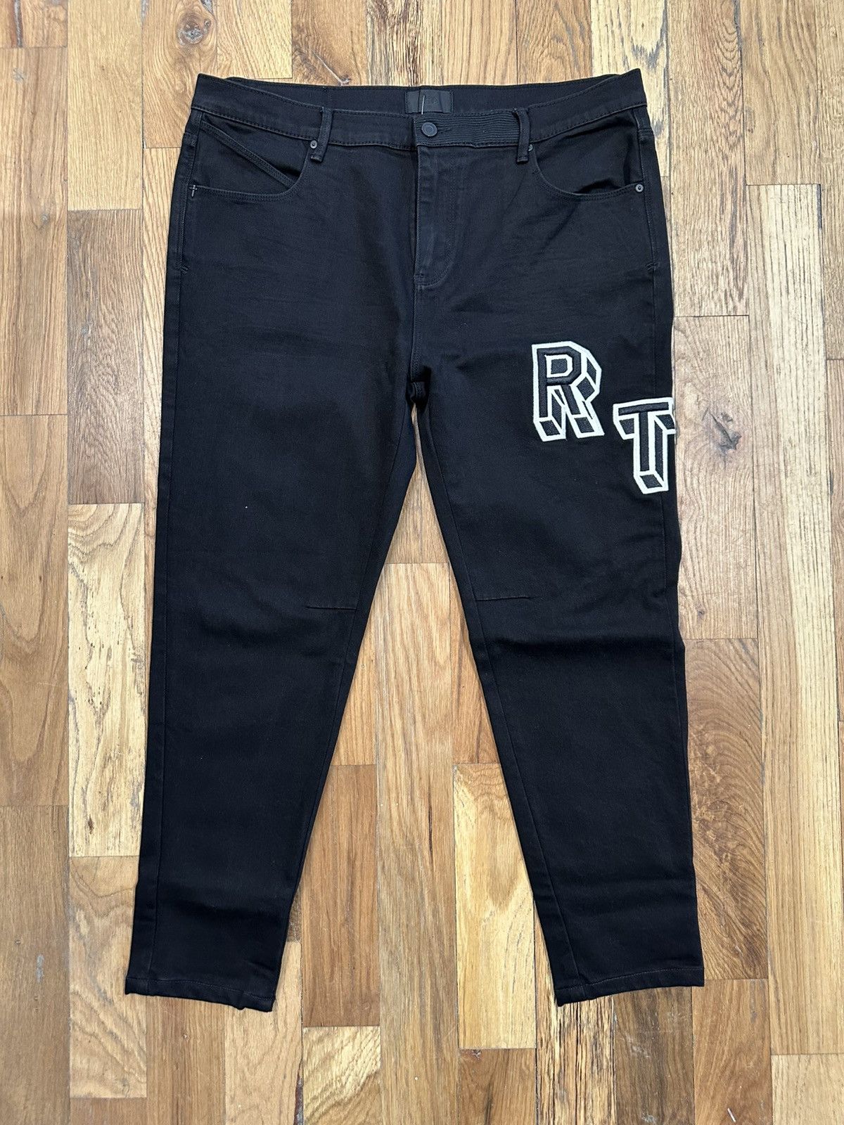 Rta Rta 3D Spell Black Denim Jeans Size 36 Size US 36 / EU 52 - 1 Thumbnail