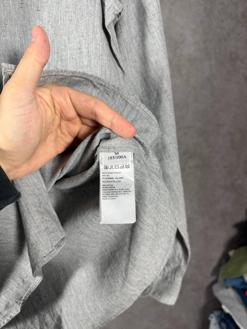 Allsaints Allsaints designer logo shirt Size US M / EU 48-50 / 2 - 5 Thumbnail