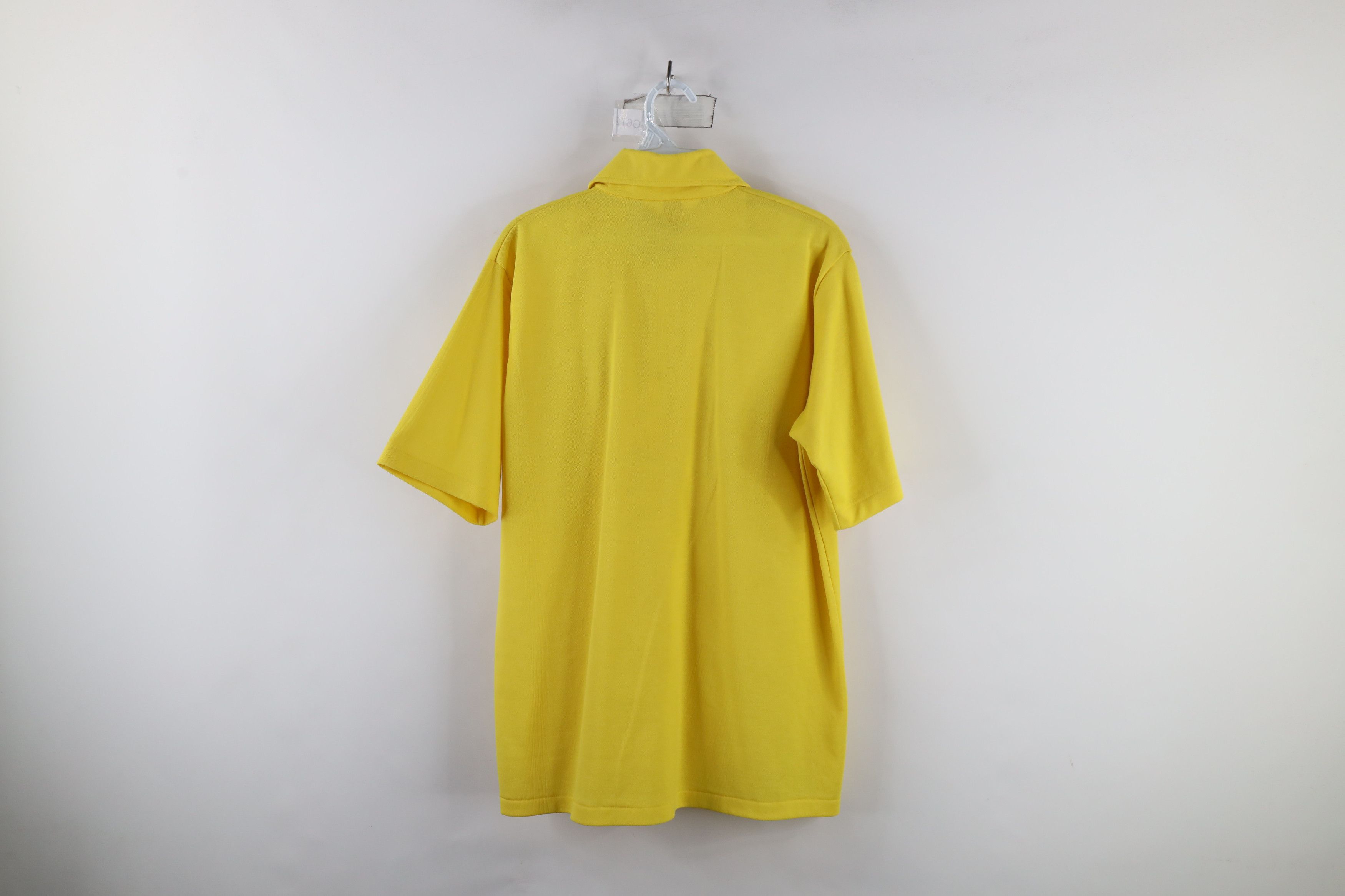 Vintage Vintage 60s 70s Streetwear Collared Pocket Polo Yellow USA Size US L / EU 52-54 / 3 - 11 Thumbnail