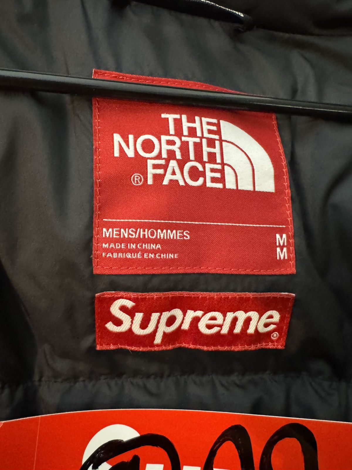 Supreme × The North Face Supreme TNF Orange Nuptse Jacket Size US M / EU 48-50 / 2 - 4 Thumbnail
