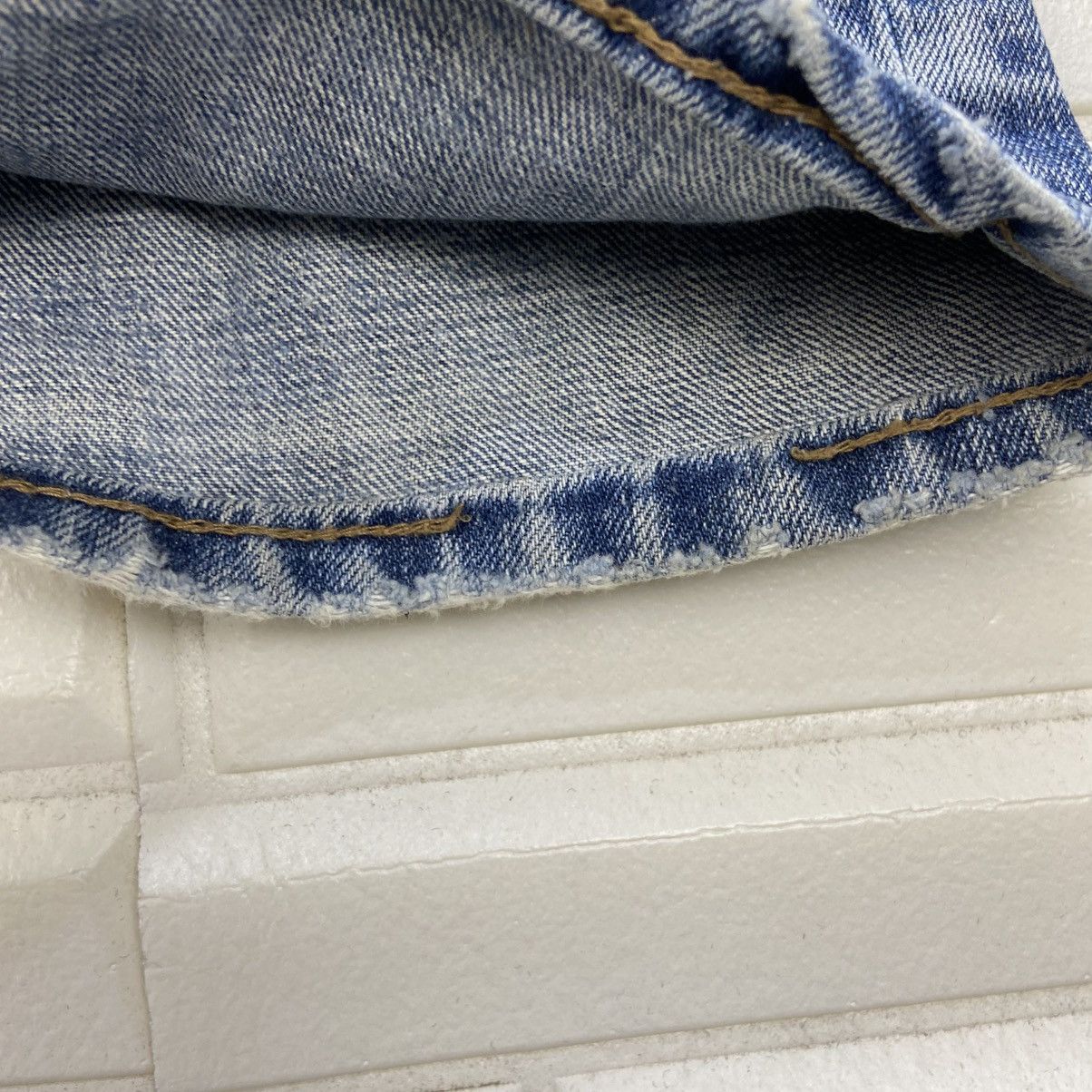 JACKROSE Flare Jackrose Distressed Denim Jeans Size US 31 - 15 Thumbnail