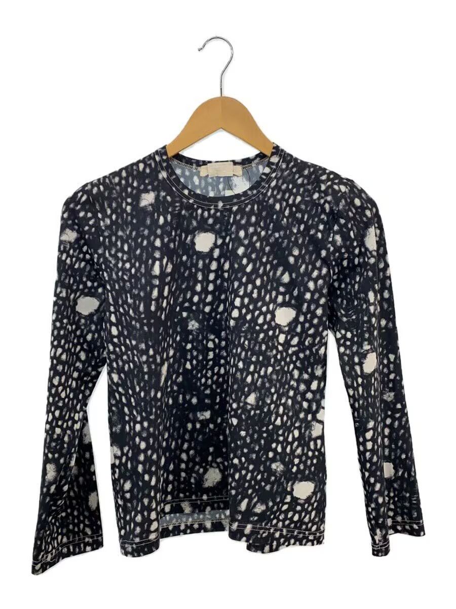 Comme des Garcons Distressed Knit Print Long Sleeve Tee Size US S / EU 44-46 / 1 - 1 Thumbnail