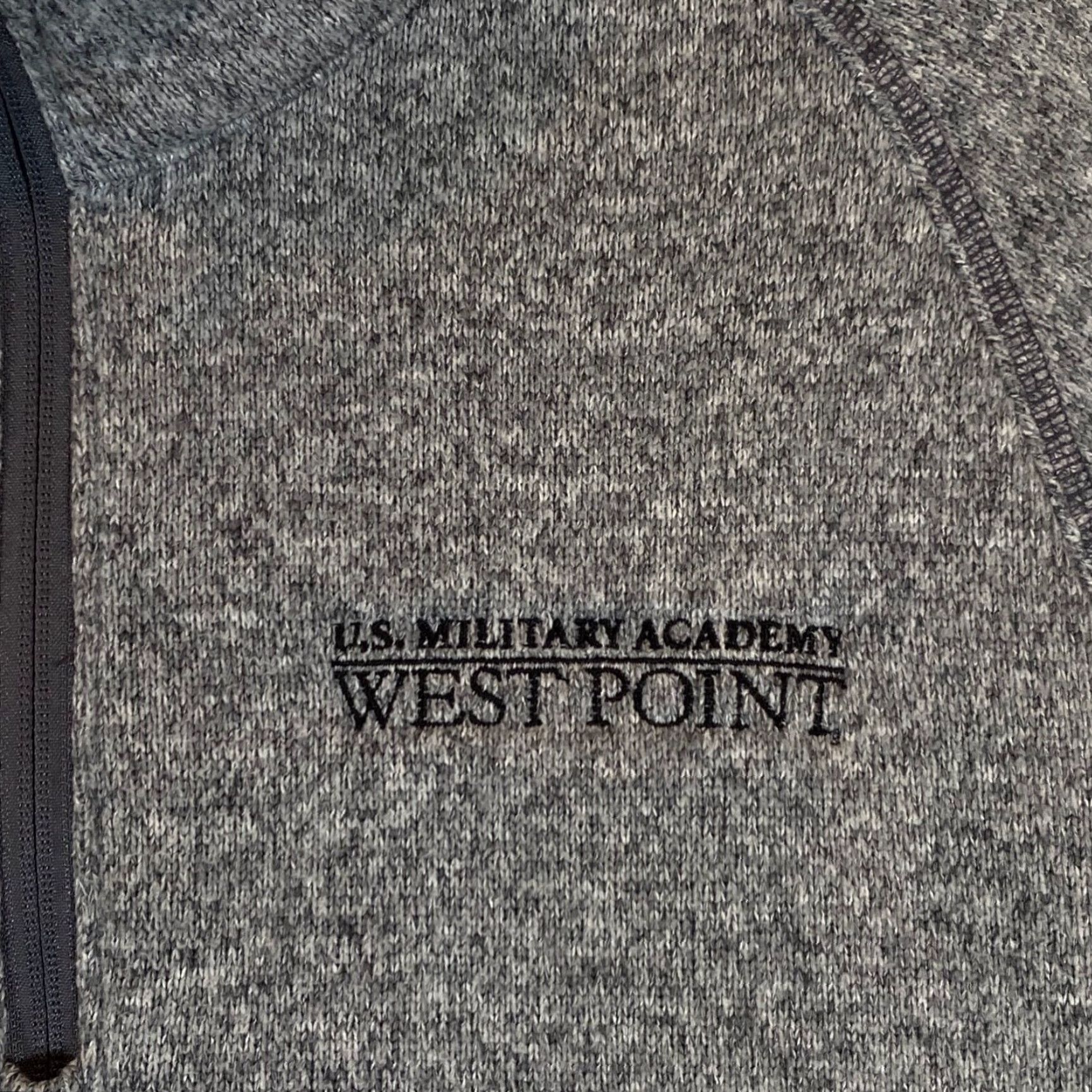 Champion Champion Jacket Men West Point Military Academy Gray M Quarter Zip Pullover Size US M / EU 48-50 / 2 - 3 Thumbnail