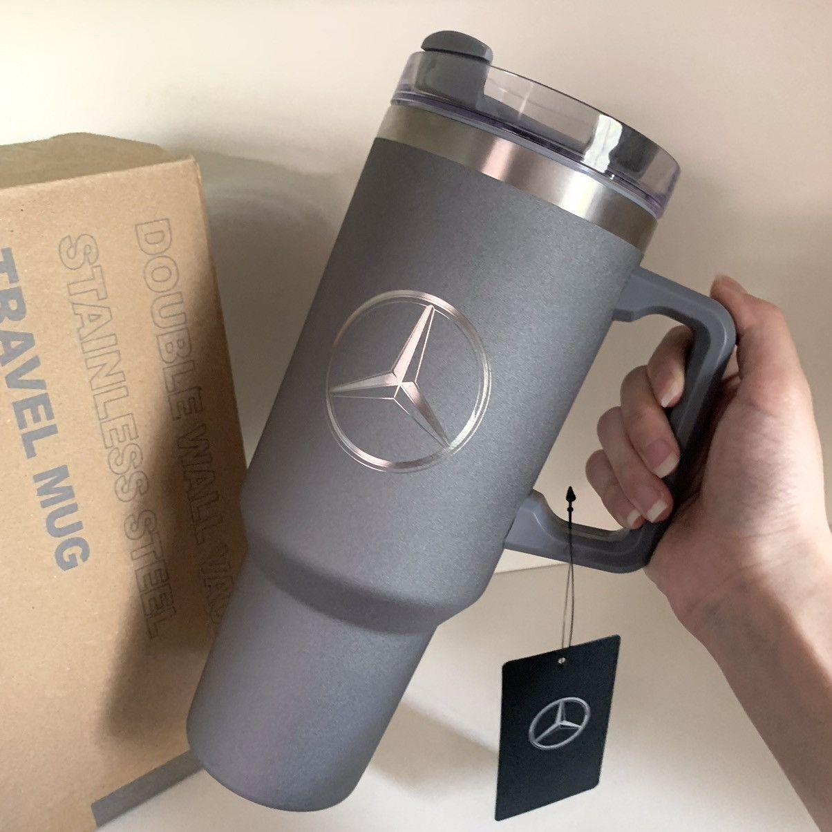 Mercedes-Benz Mercedes Benz 40oz stainless steel double wall tumbler Size ONE SIZE - 3 Thumbnail