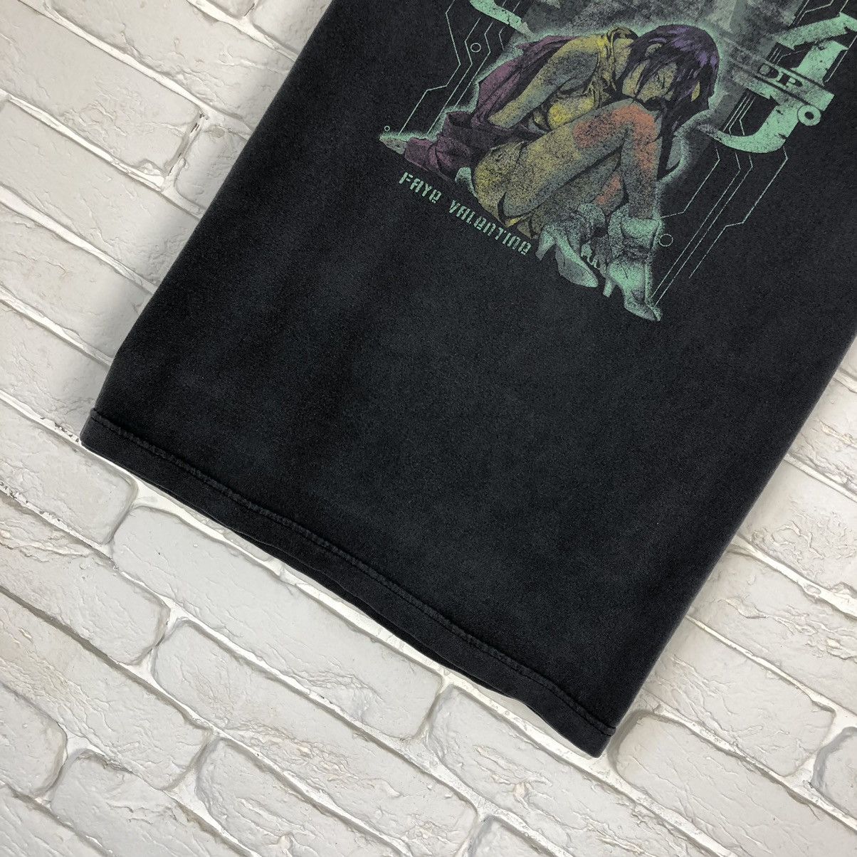 Anime Cowboy Bebop Faye Valentine vintage tee t shirt Size US L / EU 52-54 / 3 - 3 Thumbnail