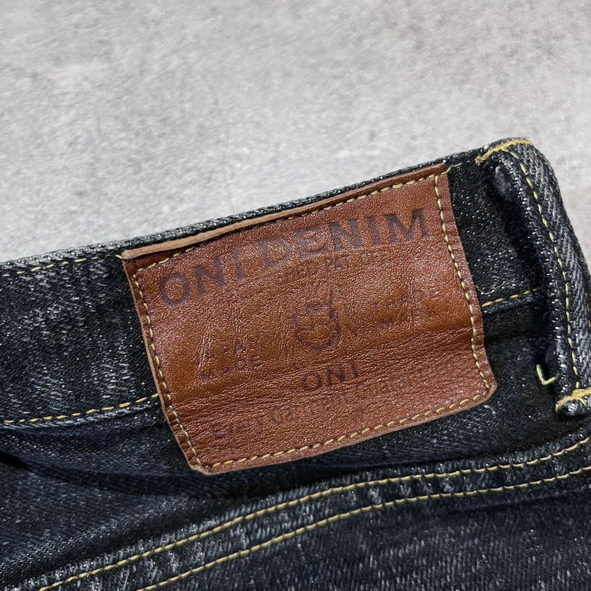 Oni ONI Denim Selvedge Jeans Indigo ONI-902-AIZUMI Made Japan 29 Size US 29 - 7 Thumbnail