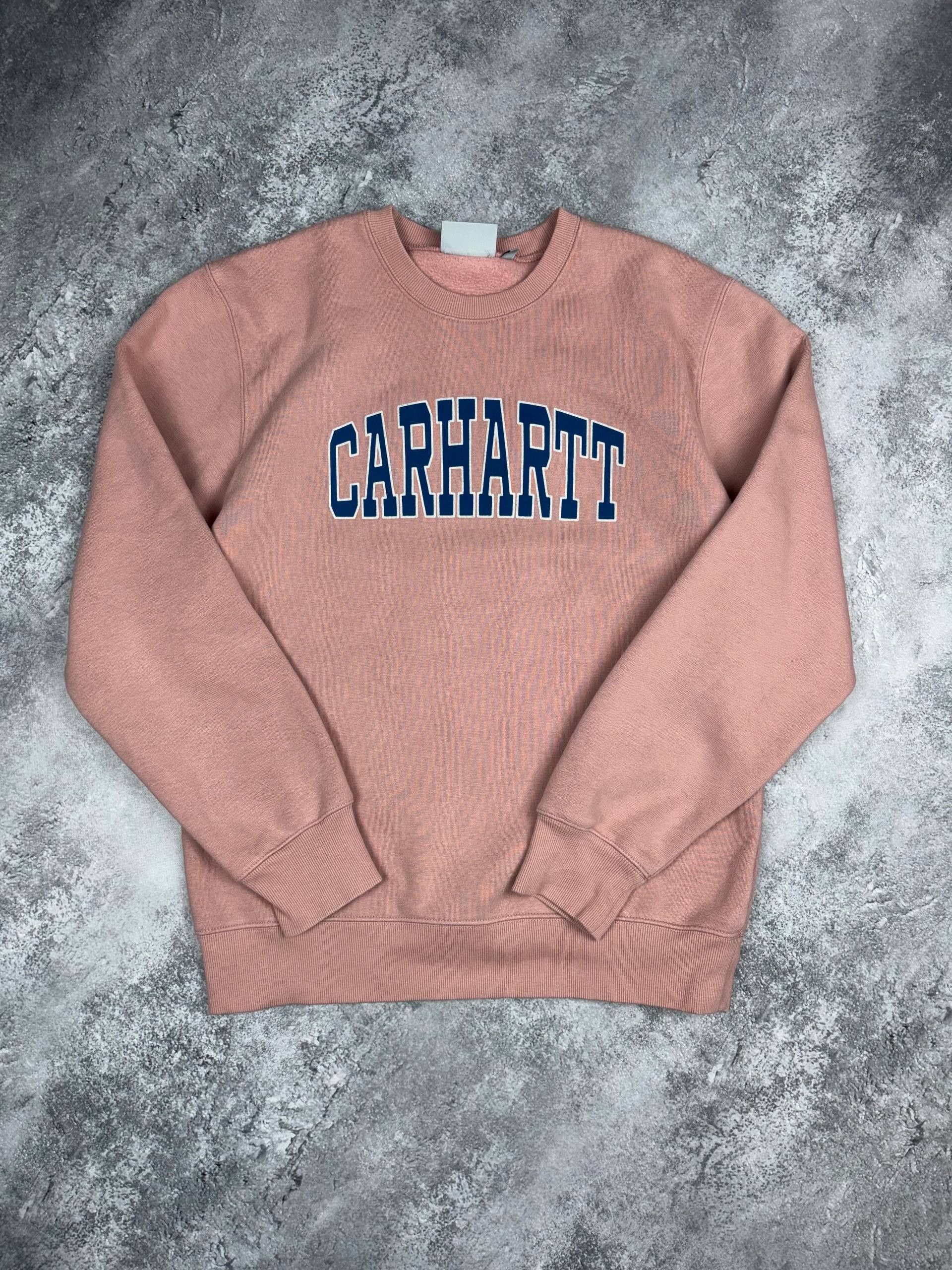 Carhartt Carhartt sweatshirts big logo Y2K size S Size US S / EU 44-46 / 1 - 1 Thumbnail