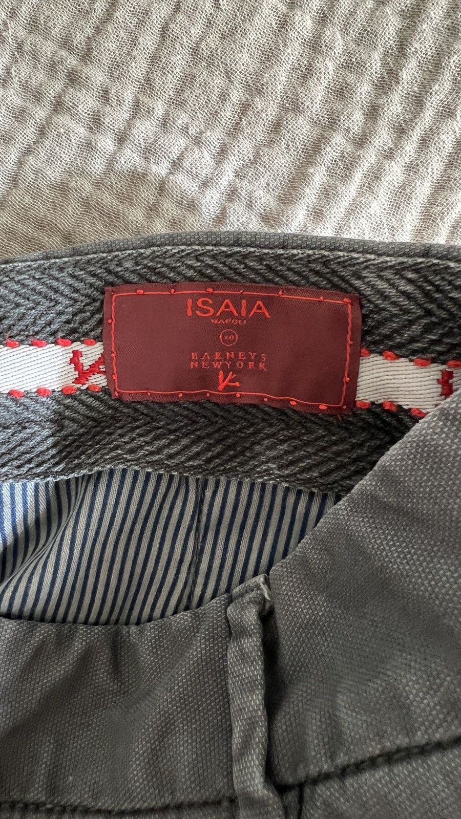 Isaia Isaia Canvas Cotton Chino Trousers Pants Size 48 Loro Piana Size US 32 / EU 48 - 7 Thumbnail