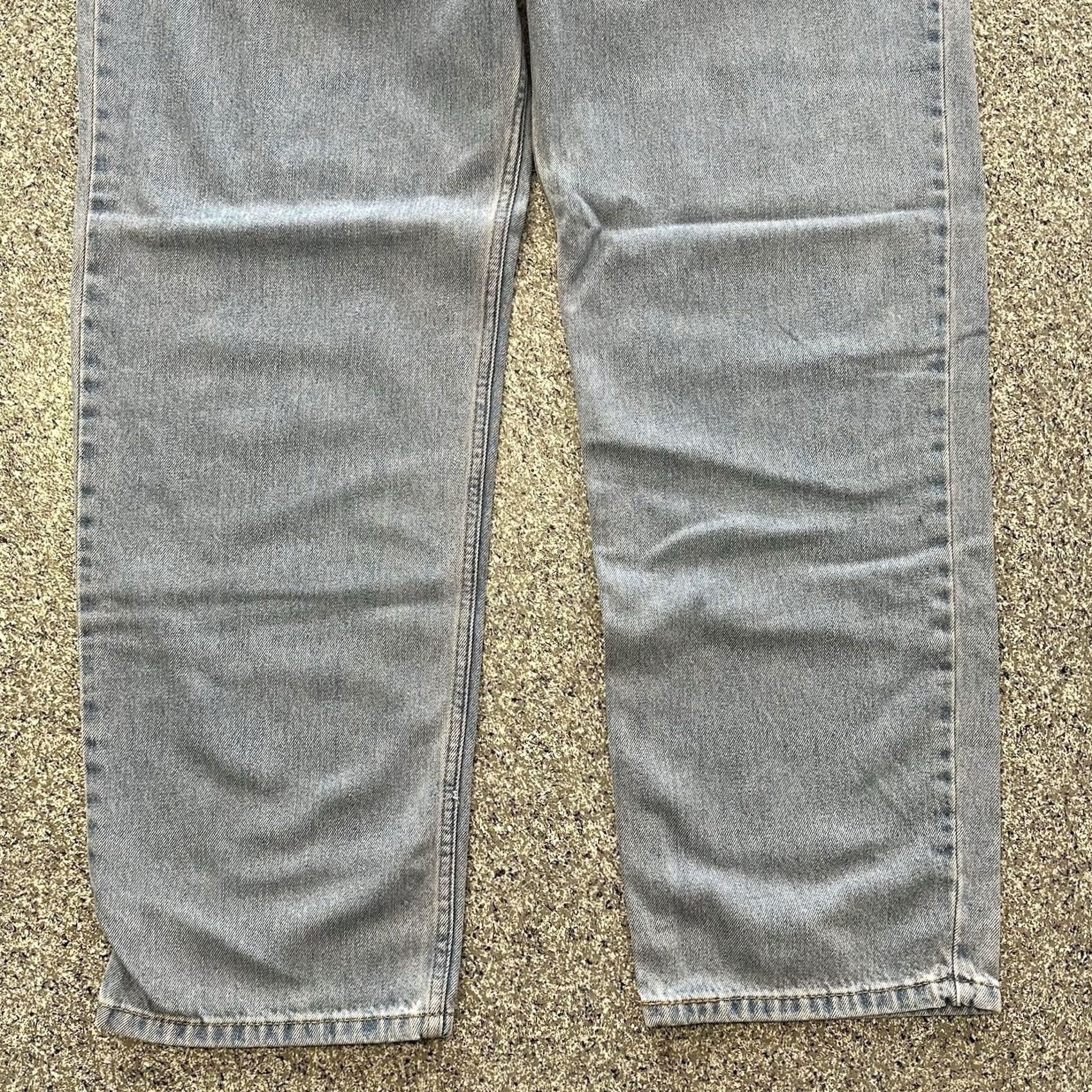 Levi's Levi's 550 Jeans Straight Jeans Mens 40x31 Light Blue Cotton Denim Regular 5-Pocket Vintage No Size US 40 / EU 56 - 4 Thumbnail