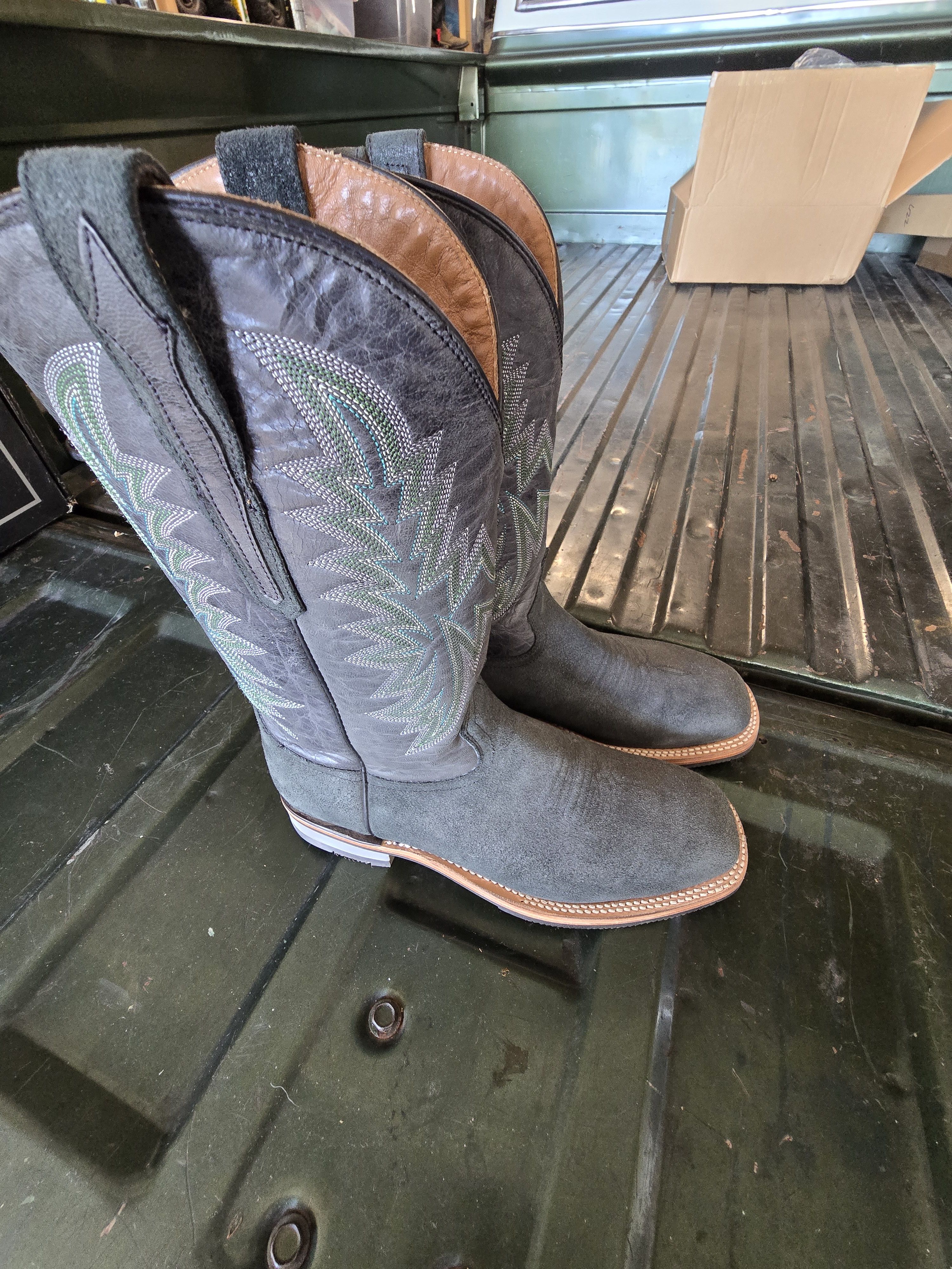 Lucchese Lucchese Men's Rudy Gray Boots Size US 11.5 / EU 44-45 - 1 Thumbnail