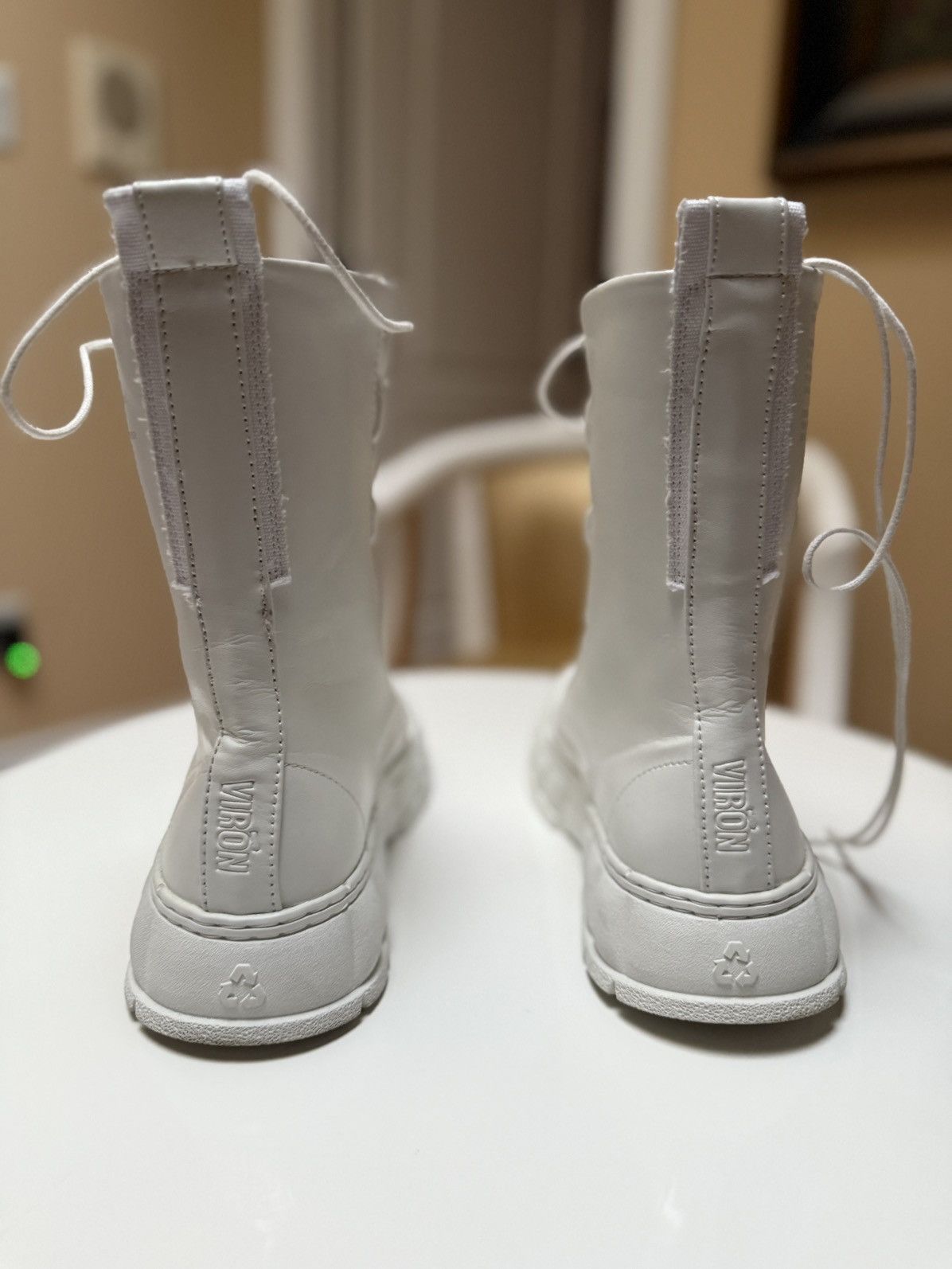 VIRON VIRÓN White 1992Z Boots (Never worn outside) Size US 8.5 / EU 41-42 - 4 Thumbnail