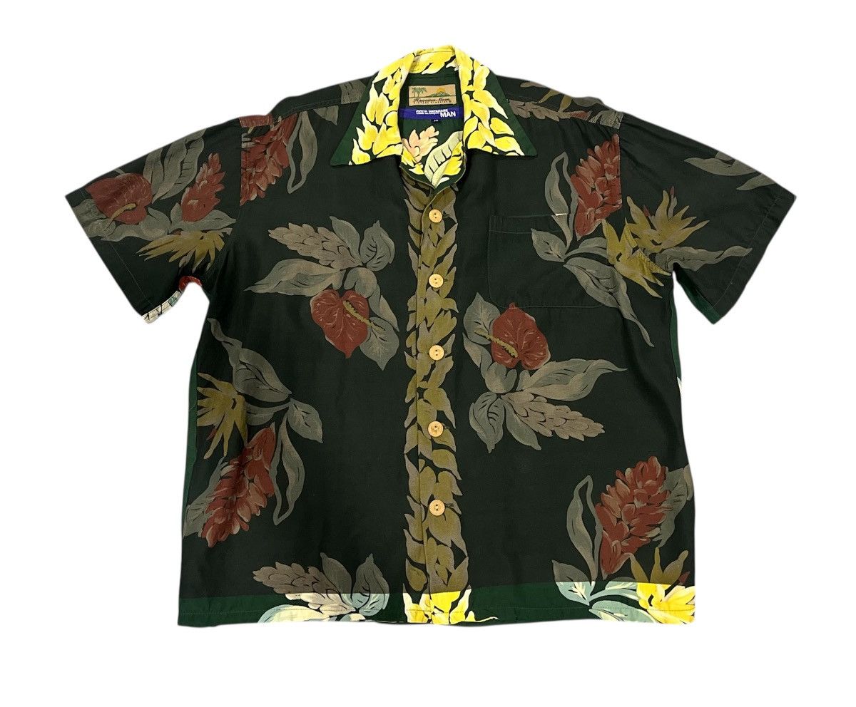 Junya Watanabe JUNYA WATANABE COMME des GARCONS Cdg S/S 2002 Hawaiian Shirt Size US M / EU 48-50 / 2 - 1 Thumbnail