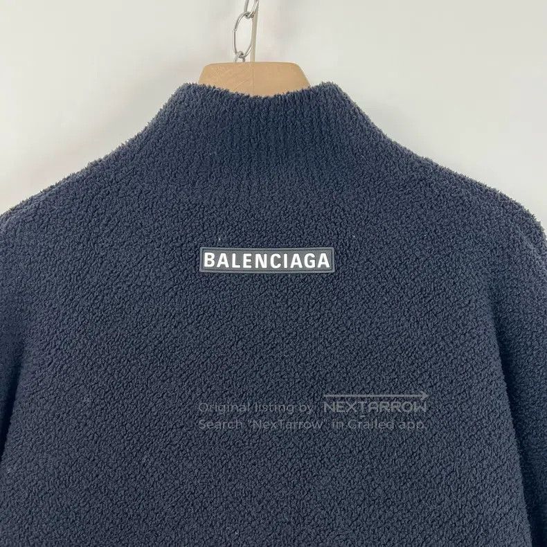 Balenciaga Balenciaga Ski Series Fleece High Neck Zip Up Jacket Size US XS / EU 42 / 0 - 6 Thumbnail
