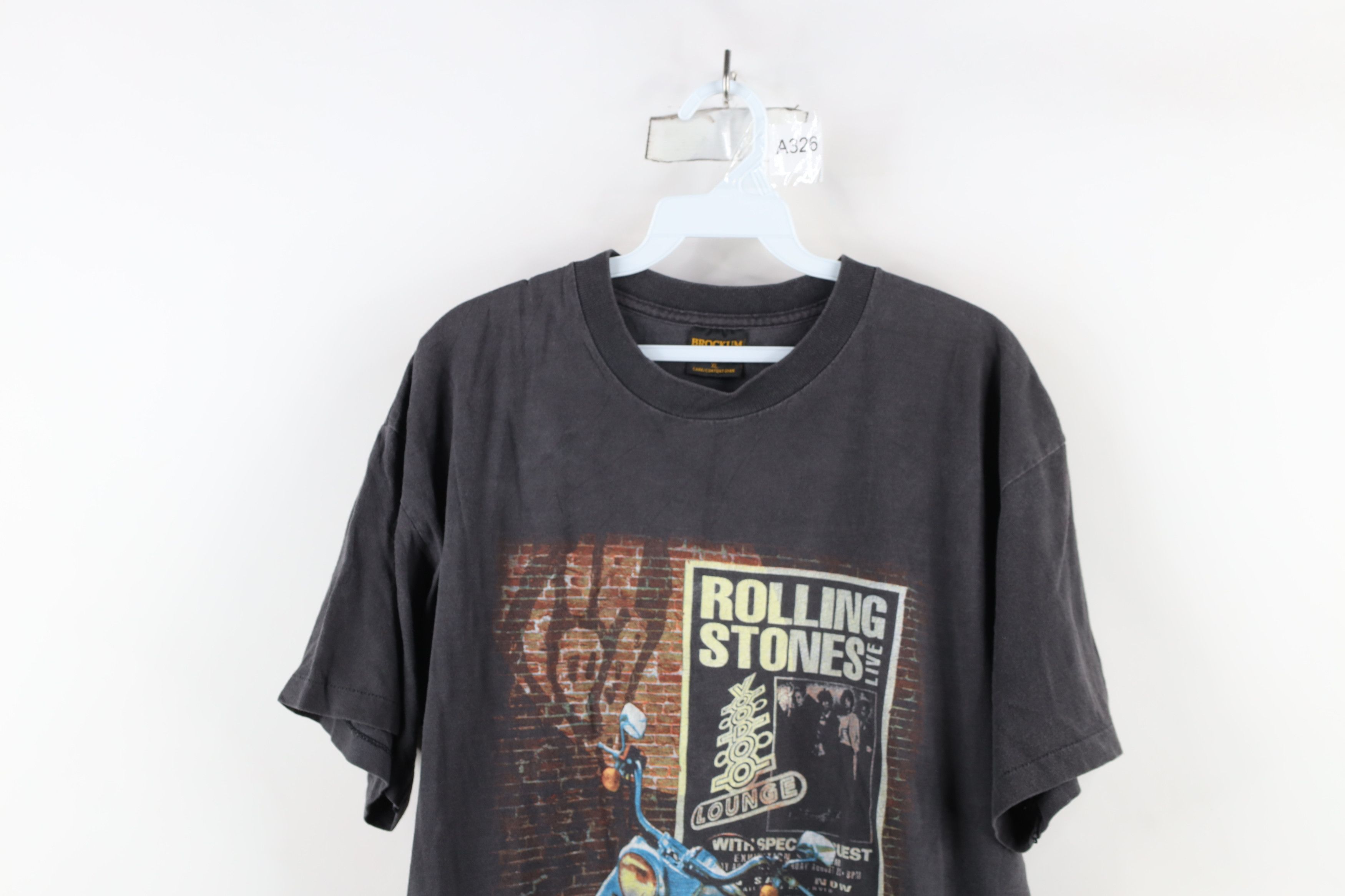 Harley Davidson × Vintage Vintage 90s Harley Davidson Stones Voodoo Lounge T-Shirt USA Size US XL / EU 56 / 4 - 2 Thumbnail
