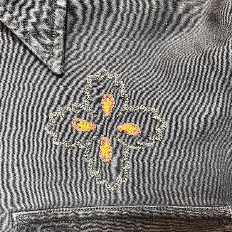 RRL Ralph Lauren RRL Ralph Lauren Motorcycle Embroidered Shirt Size US M / EU 48-50 / 2 - 6 Thumbnail
