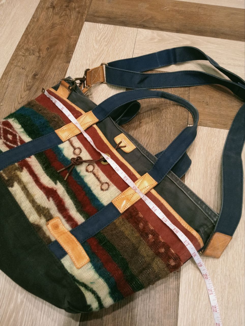 MasterPiece MASTERPIECE JAPAN NAVAJO STYLE FADED MESSENGER BAG Size ONE SIZE - 22 Thumbnail