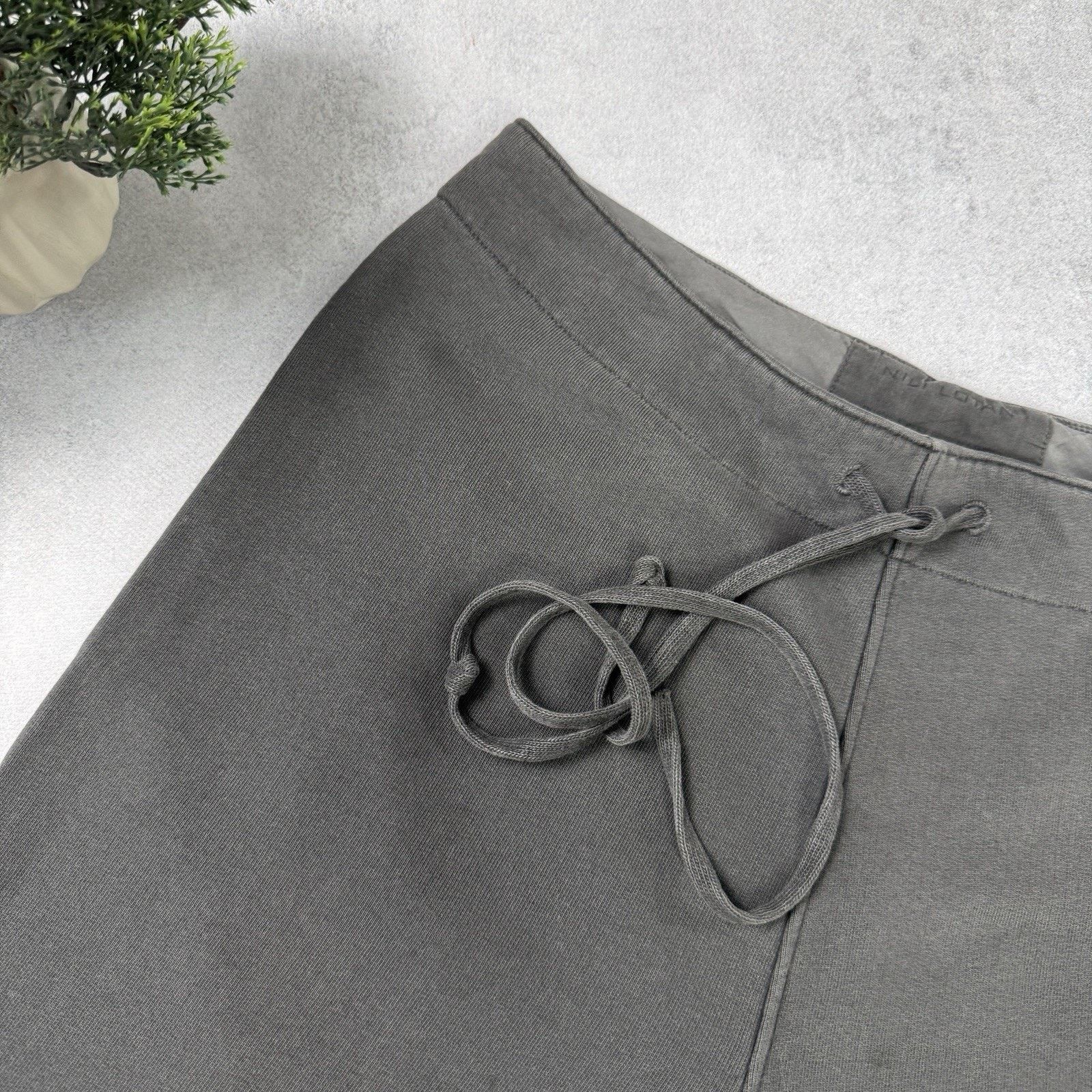 Nili Lotan NILI LOTAN Kiki cropped voile-trimmed cotton track pants Size 30" / US 8 / IT 44 - 2 Thumbnail
