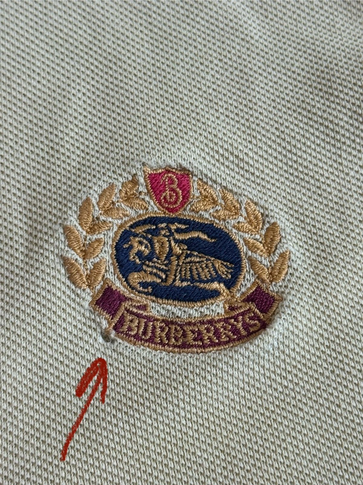 Burberry Burberrys 90s vintage retro polo tee t-shirt distressed Size US XL / EU 56 / 4 - 10 Thumbnail