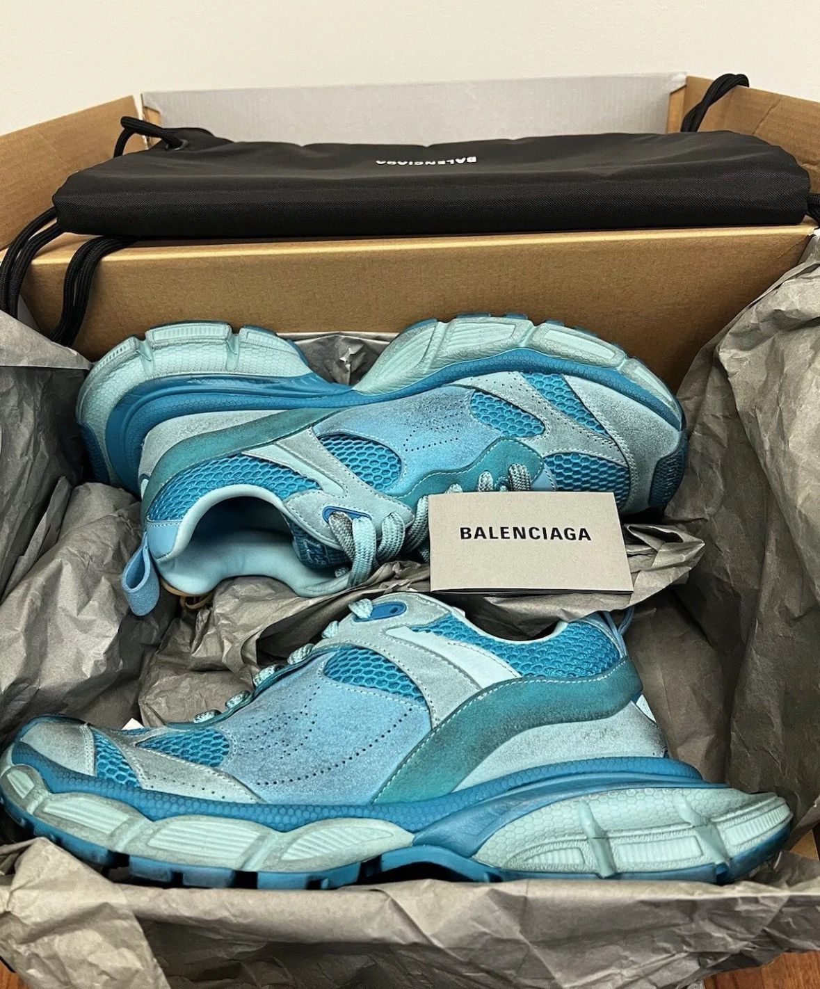 Balenciaga Balenciaga 3XL blue mix size 42 Size US 9 / EU 42 - 10 Thumbnail