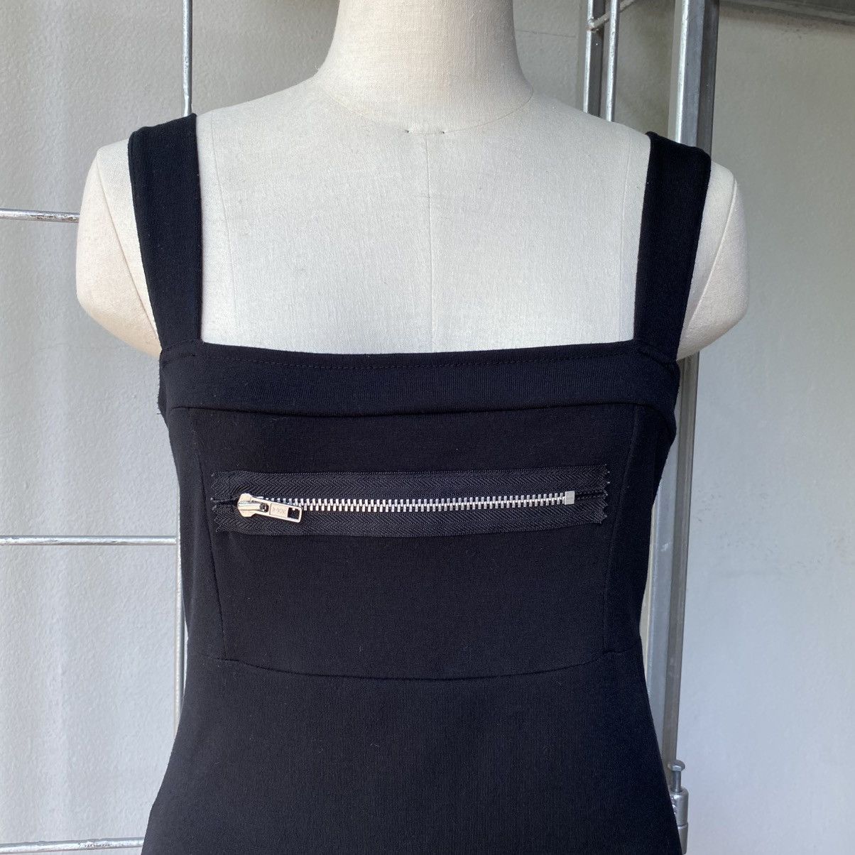 Japanese Brand × Seditionaries SEXY DYNAMITE. Black Mini Dress with Zipper Detail Size M / US 6-8 / IT 42-44 - 10 Thumbnail