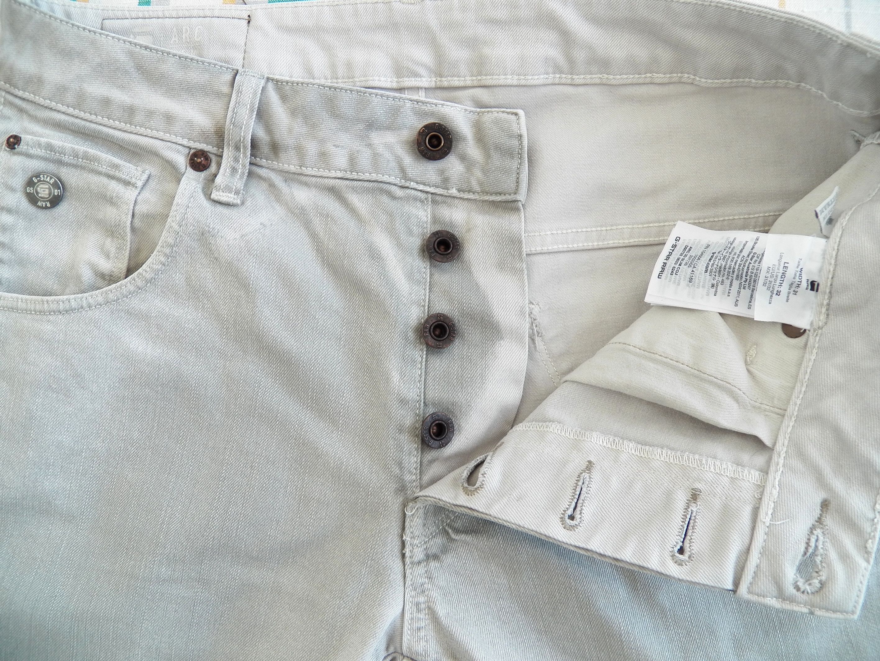 G-Star G-Star RAW Arc 3D Slim COJ Colored Jeans W31 L32 Overdyed Size US 31 - 4 Thumbnail