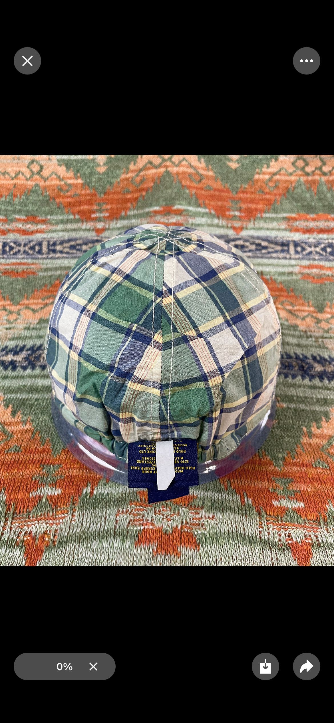 Ralph Lauren × Rugby Ralph Lauren Ralph Lauren Rugby Double-sides Soft Baseball Hat cap Size ONE SIZE - 5 Thumbnail