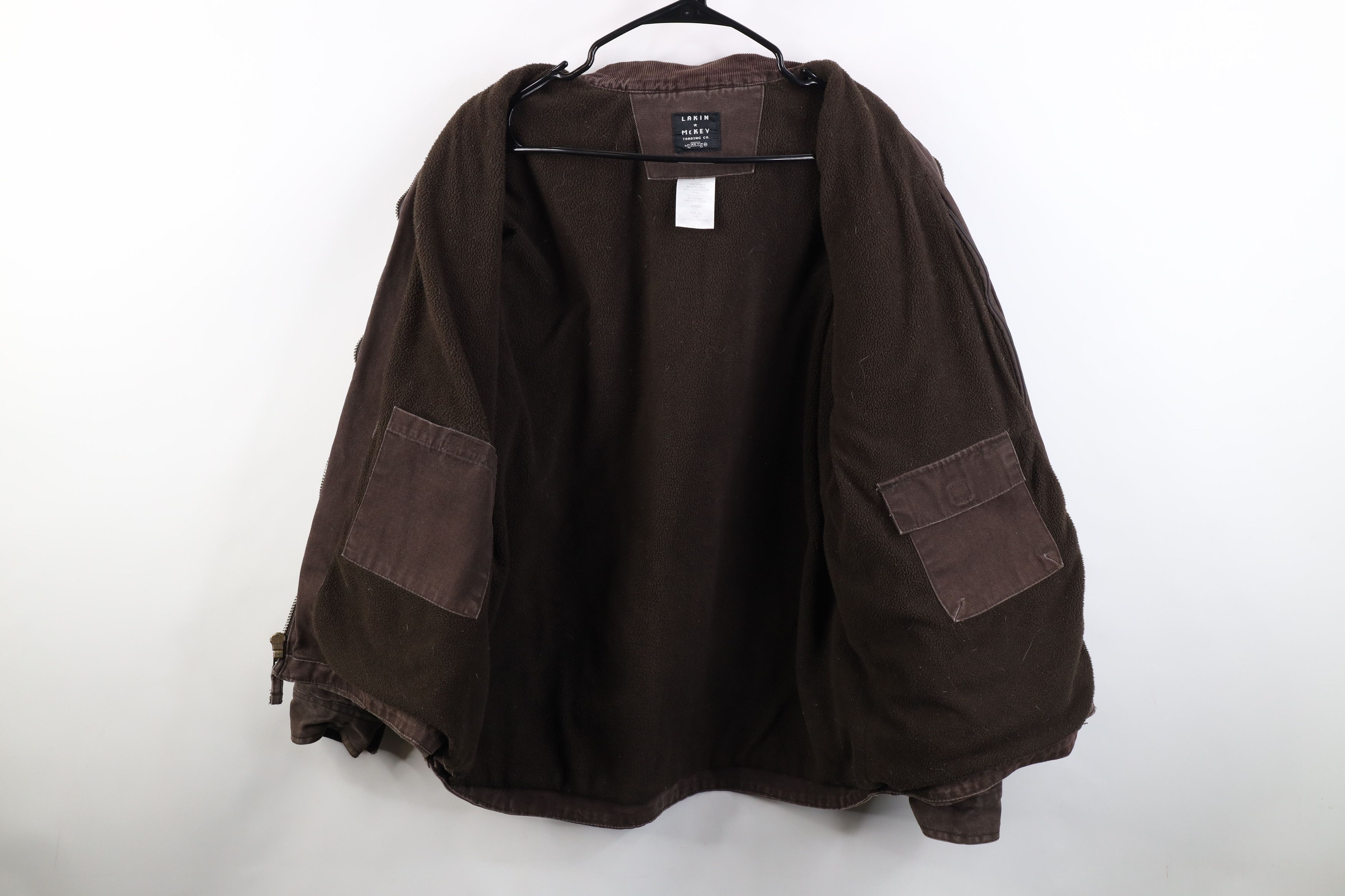 Vintage Vintage Y2K Streetwear Lined Canvas Detroit Jacket Brown Size US L / EU 52-54 / 3 - 9 Thumbnail