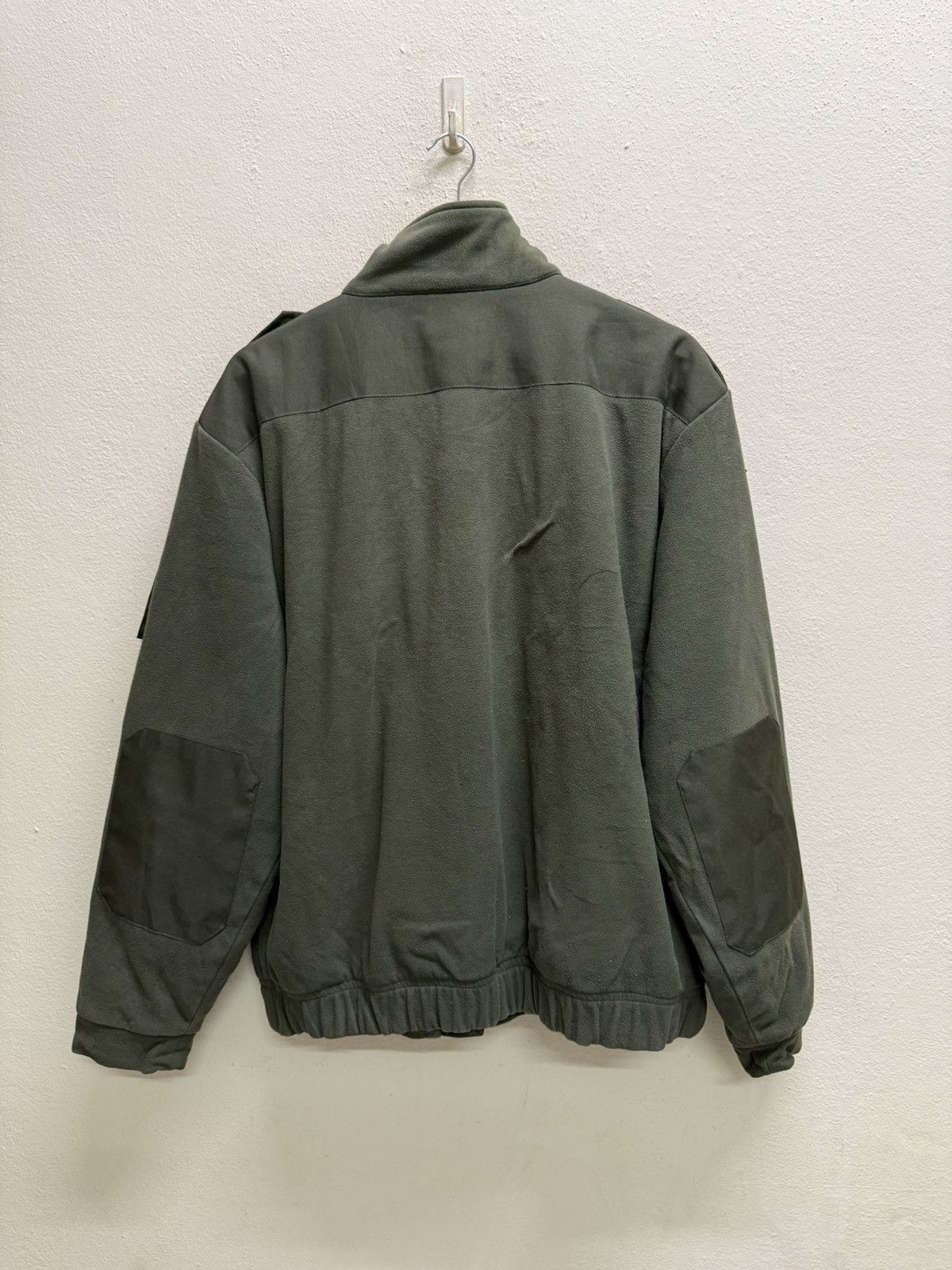 Japanese Brand DMB Product Olive Green Inspired Military Fleece Jacket Size US XL / EU 56 / 4 - 19 Thumbnail