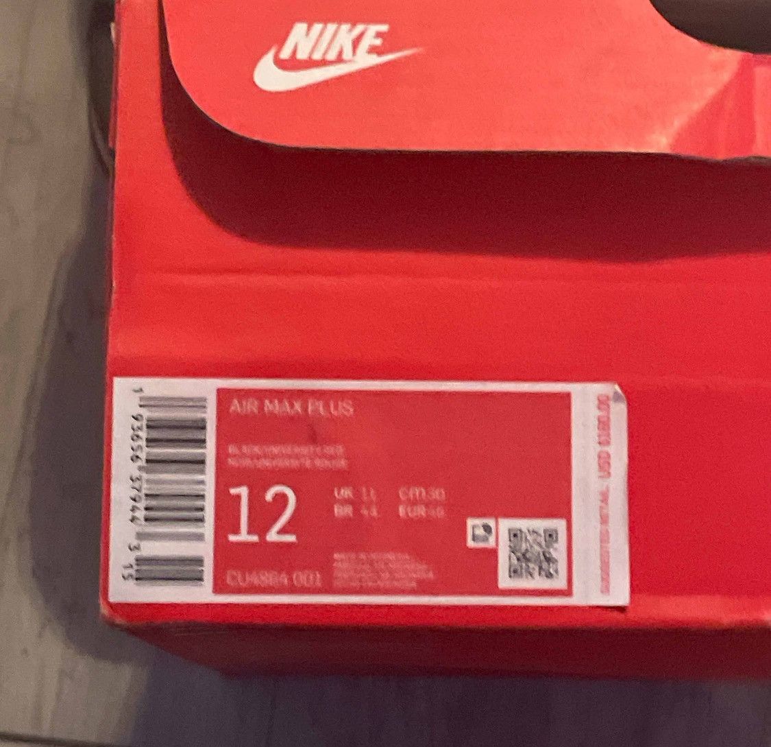 Air max plus bred