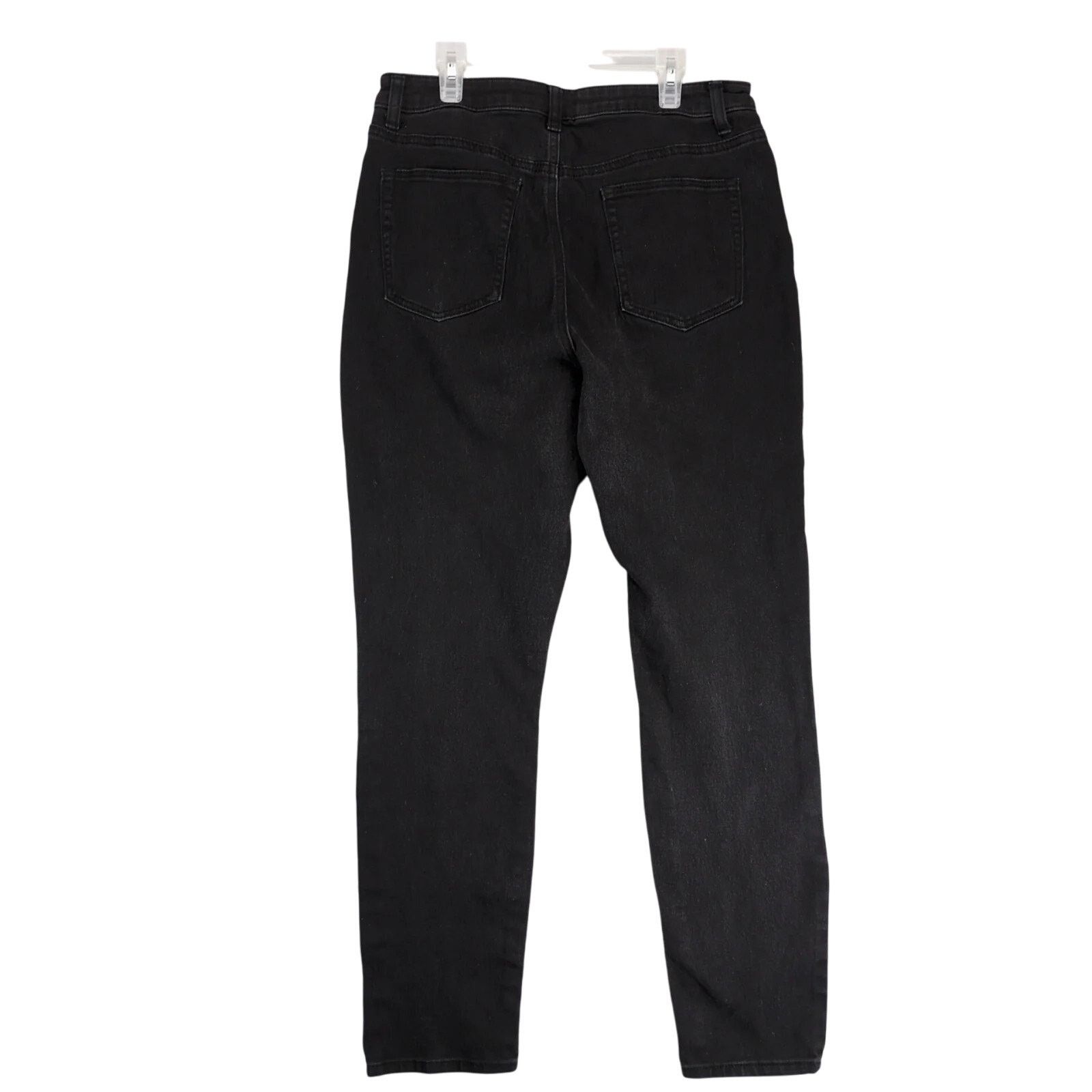 Other Faith Black Jeans Women's 12 "Have Faith" 30x28" High Rise Size 34" / US 12 / IT 48 - 2 Thumbnail