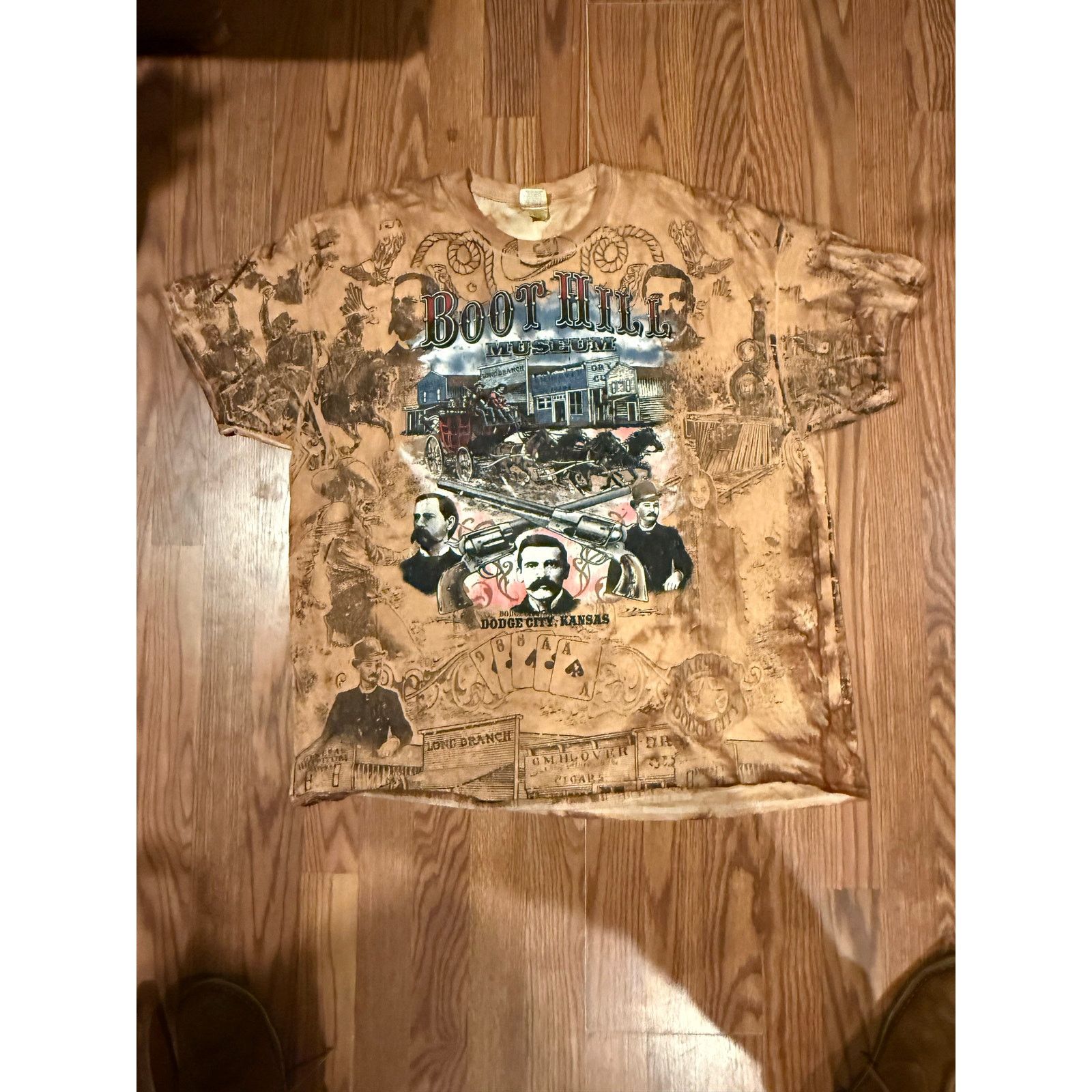 Gildan Boot Hill museum Kansas AOP Size US XXL / EU 58 / 5 - 1 Thumbnail
