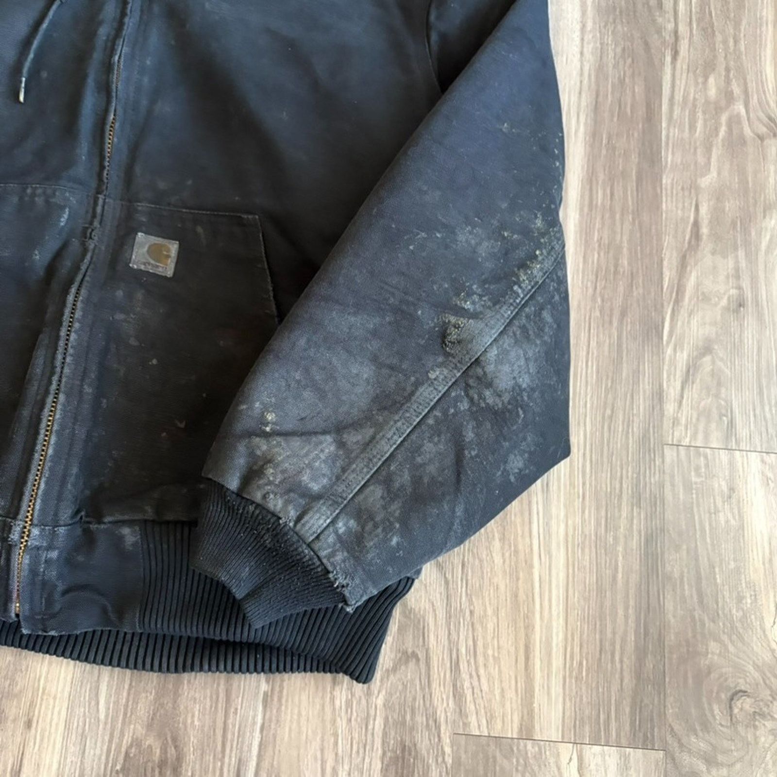 Carhartt × Vintage Vintage Carhartt J140 Canvas Jacket Men’s Size L Black Size US L / EU 52-54 / 3 - 11 Thumbnail