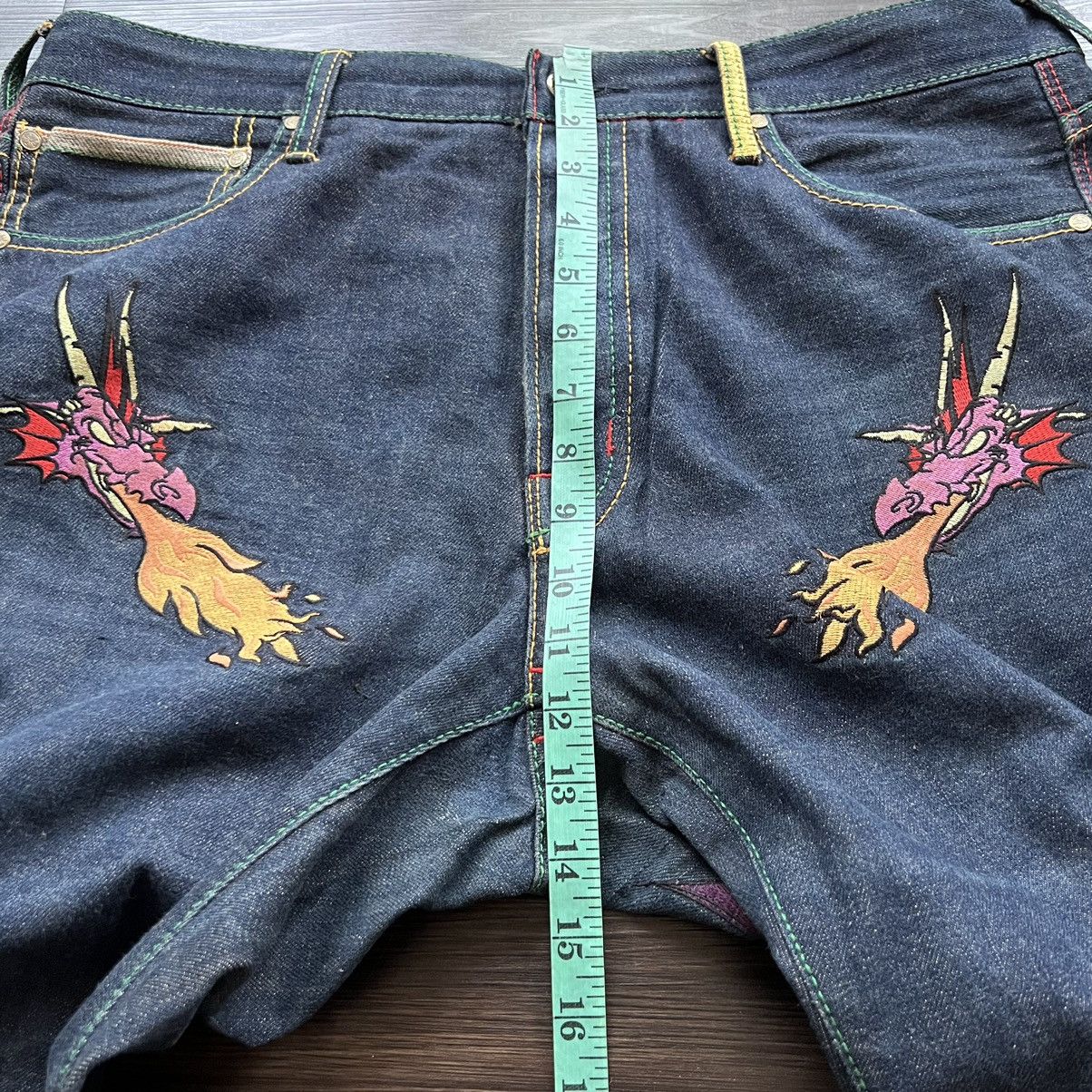 RMC Jeans 🔥 Archieves YOROPIKO MARTIN YATMING RMC DRAGON EMBROIDED Size US 38 / EU 54 - 17 Thumbnail