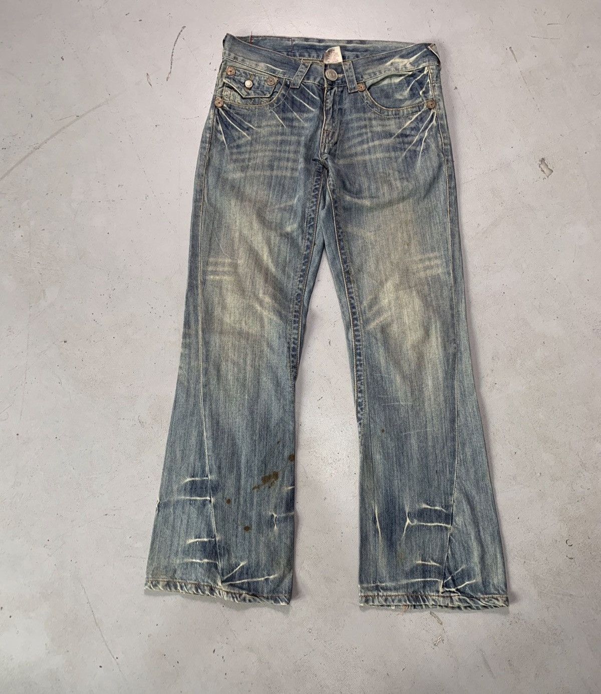 True Religion Vintage tr denim embroidered bootcut Size US 30 / EU 46 - 2 Thumbnail