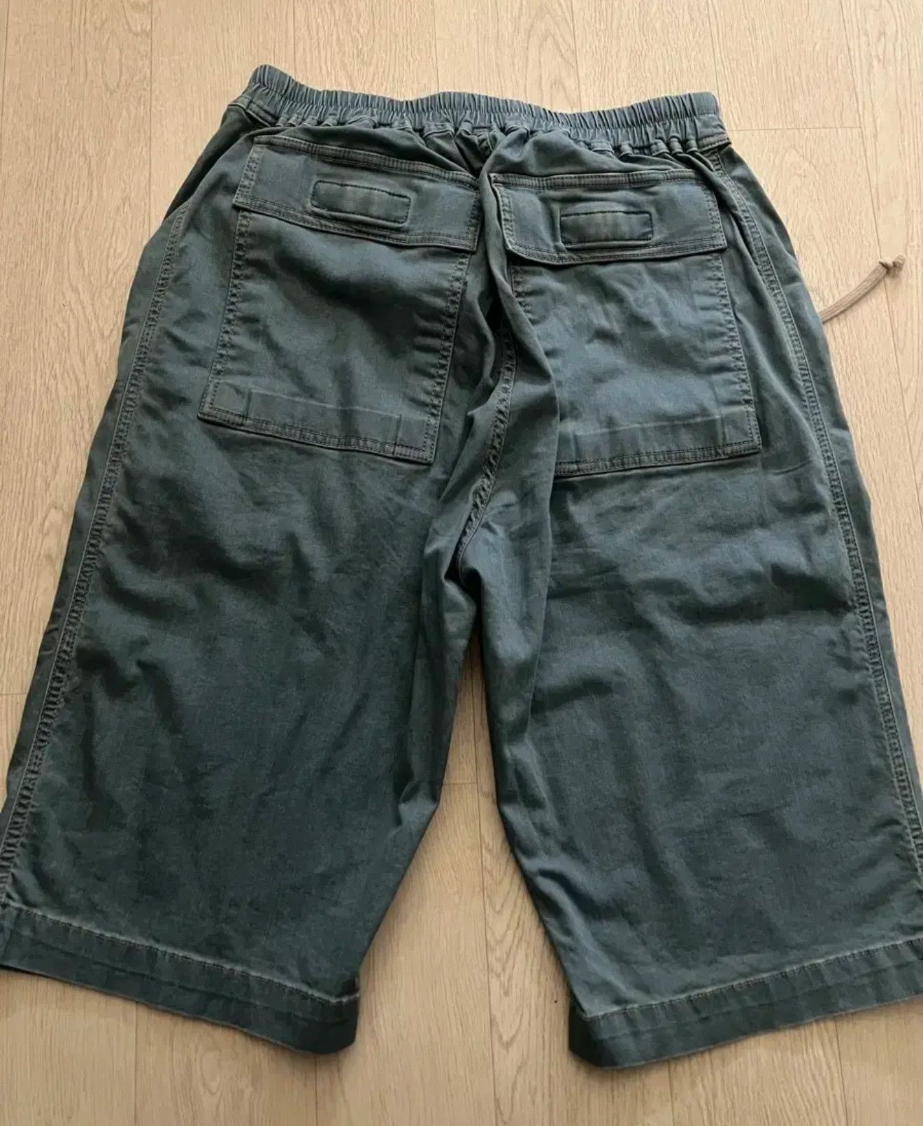 Rick Owens Rick Owens Drawstring Denim Shorts Size US 30 / EU 46 - 2 Thumbnail