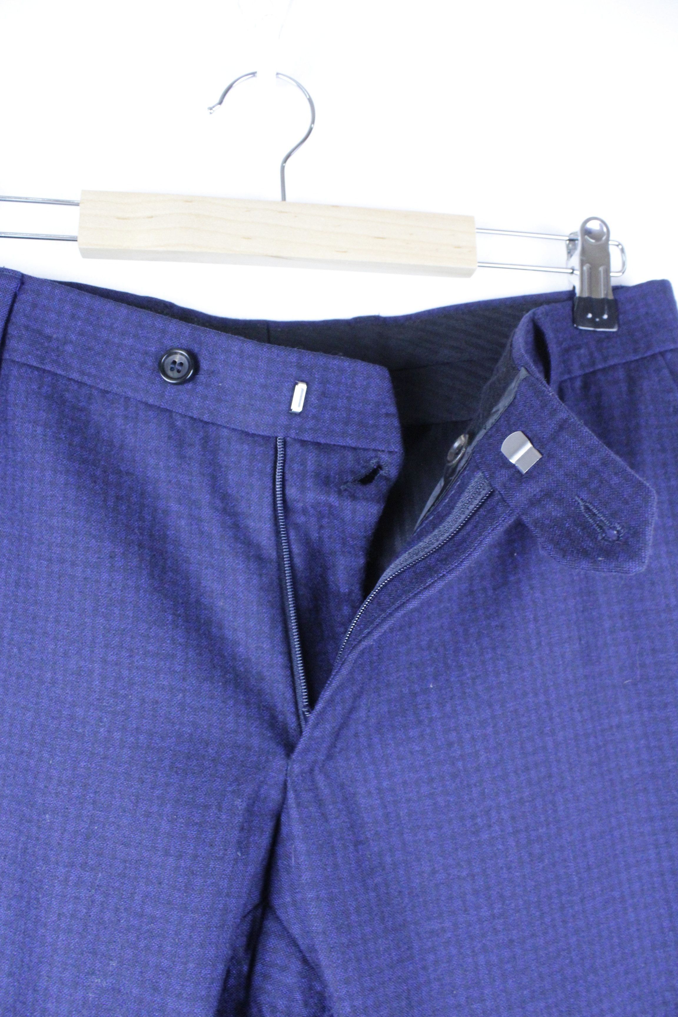 Tonello Tonello CLAUDIO TONELLO Navy Virgin Wool Formal Suit Size US S / EU 44-46 / 1 - 17 Thumbnail