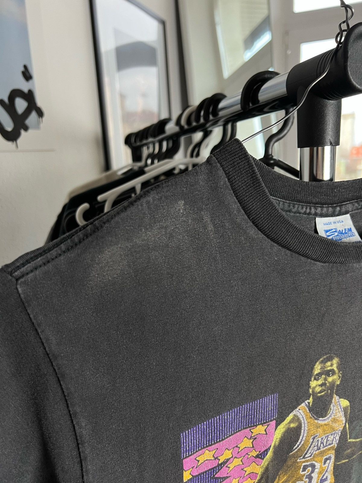 NBA Vintage Magic Johnson Lakers T-Shirt Size US L / EU 52-54 / 3 - 10 Thumbnail