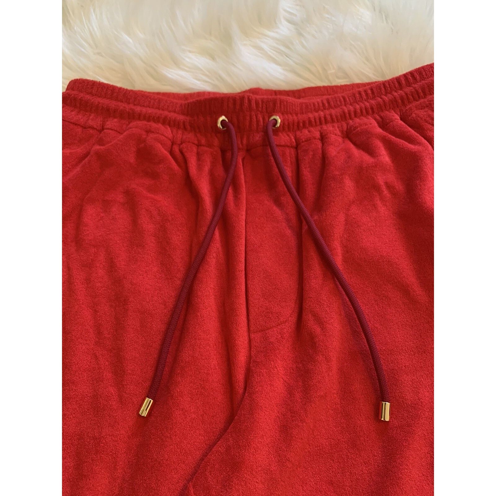 Burberry Burberry New Rainbow Logo Sweatpants Embroidered Bright Red Size US 34 / EU 50 - 3 Thumbnail