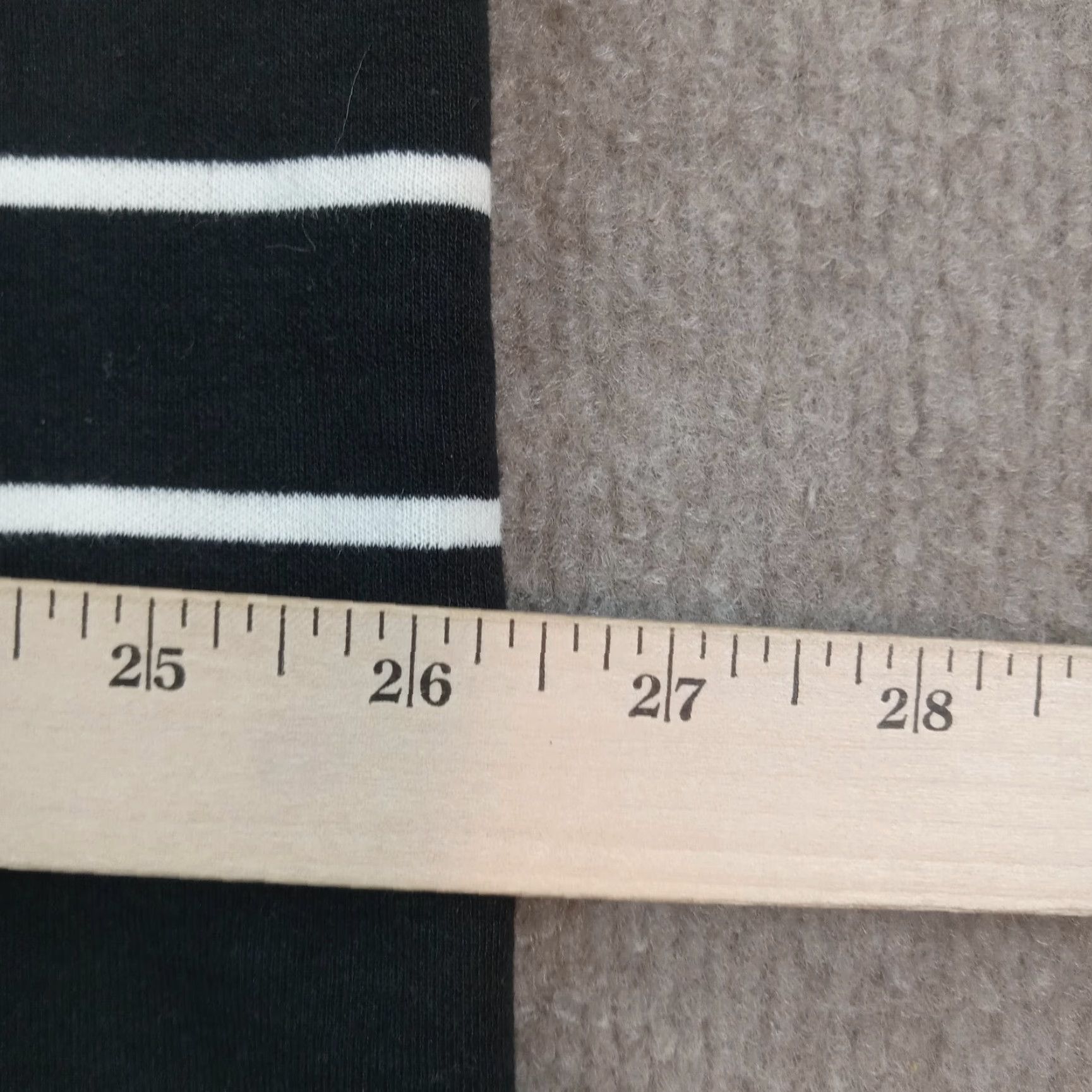 Vintage Crown & Ivy Top Women Petite Medium Black White Striped Oversized Polo Shirt Size M / US 6-8 / IT 42-44 - 4 Thumbnail