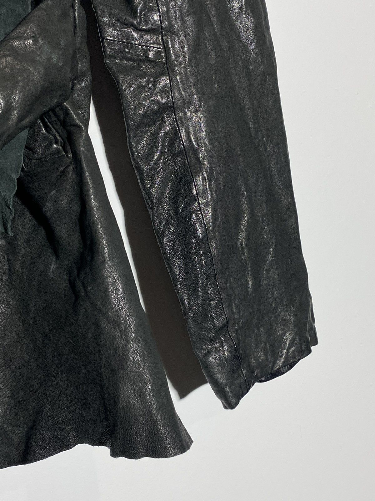 Allsaints Vintage All Saints Tilbury Leather Jacket Rare Avant Garde Size M / US 6-8 / IT 42-44 - 7 Thumbnail