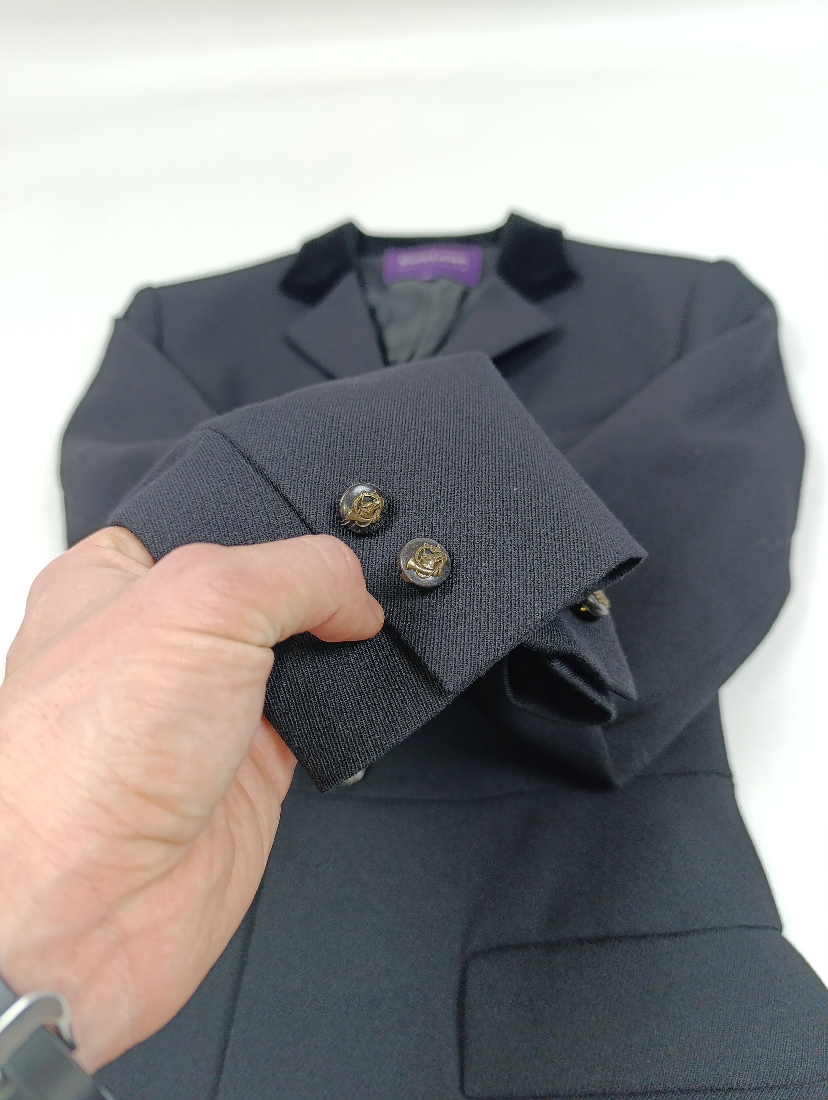 Polo Ralph Lauren POLO RALPH PURPLE LABEL WOMEN'S WOOL COAT Size M / US 6-8 / IT 42-44 - 9 Thumbnail
