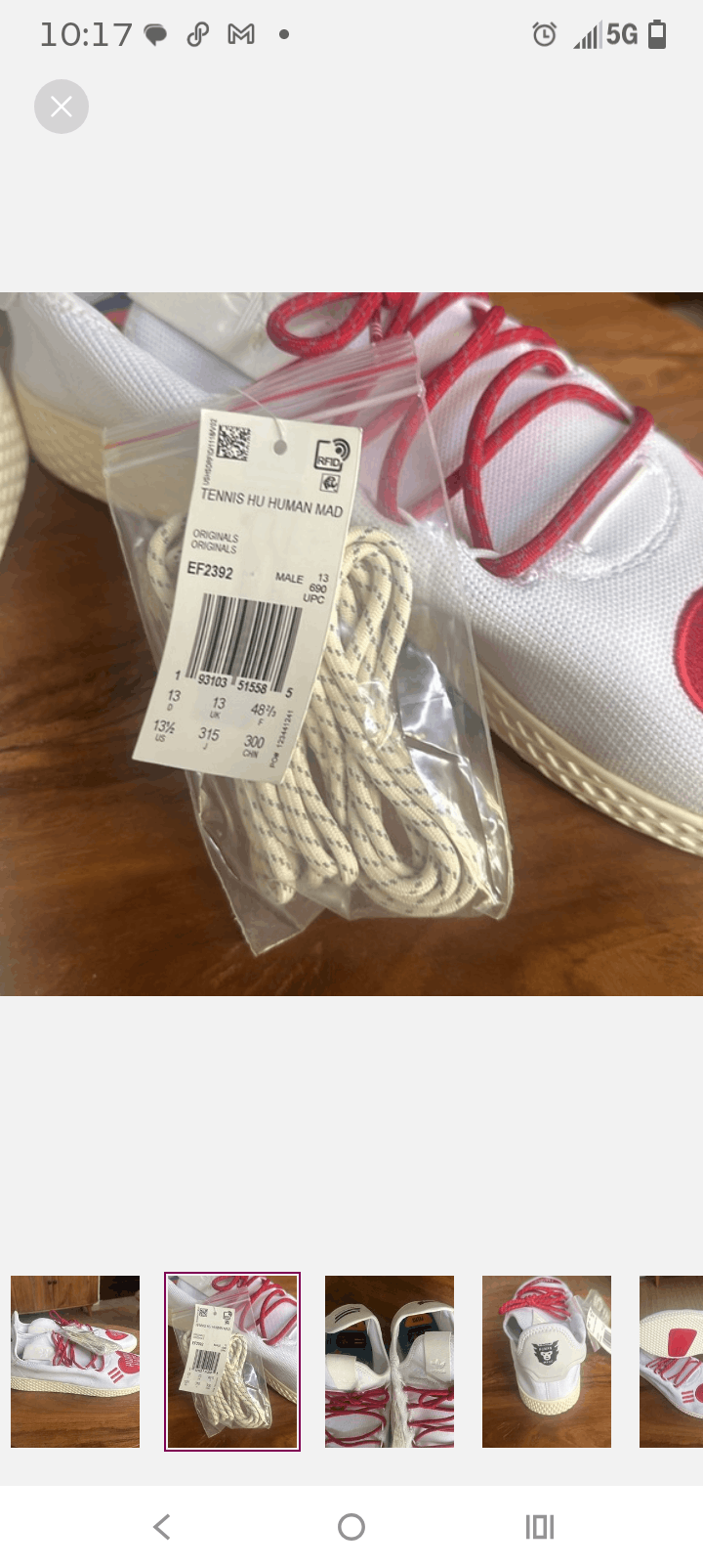 Adidas × Human Made Adidas Stan Smith x Pharrell Williams x human-made Love 13.5 Size US 13 / EU 46 - 12 Thumbnail