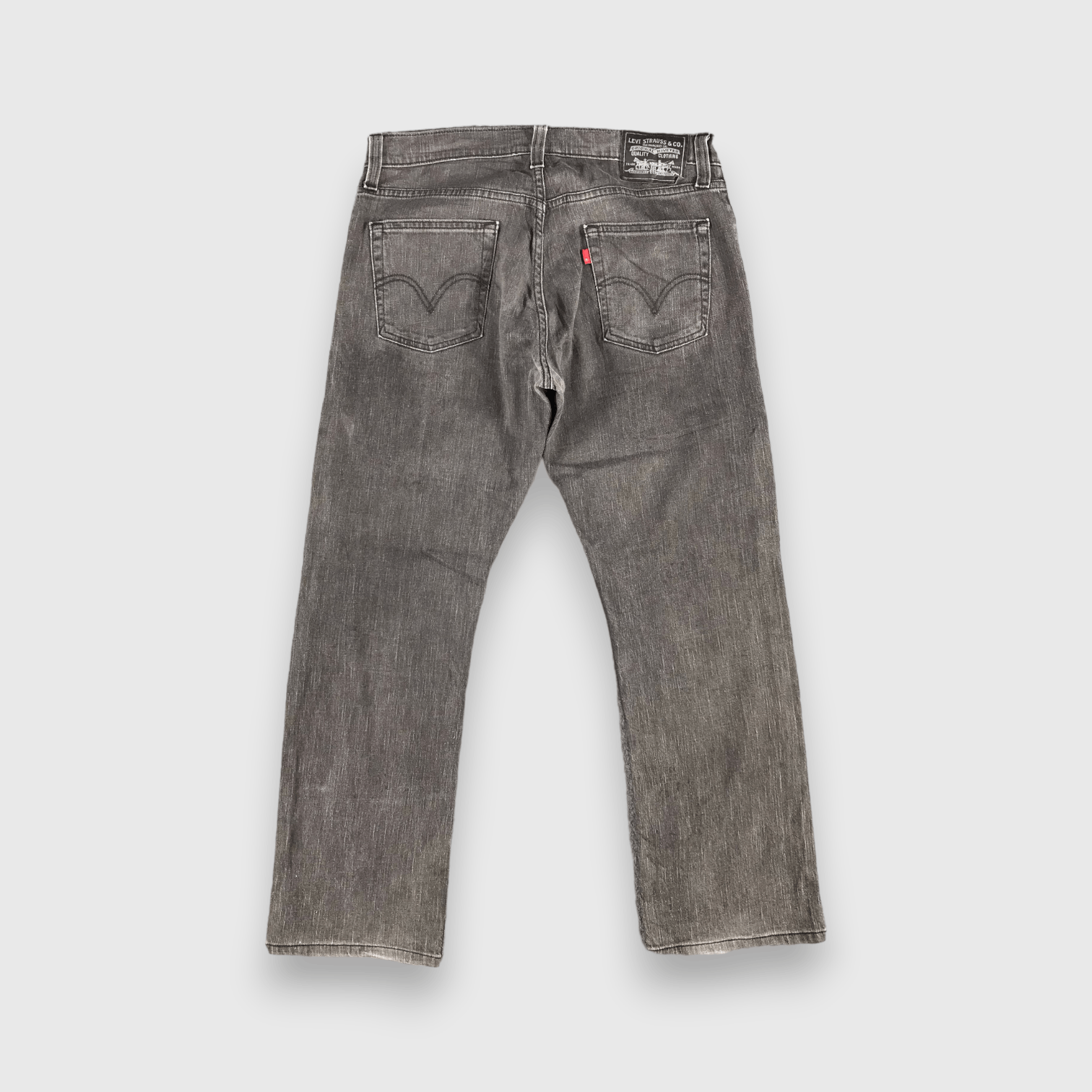 Levi's Vintage Faded Black Levis 514 Jeans-J2428 Size US 34 / EU 50 - 2 Thumbnail