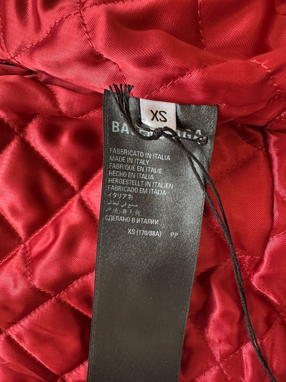 Balenciaga Balenciaga Fall 22 lost tape leather jacket Size US XS / EU 42 / 0 - 4 Thumbnail