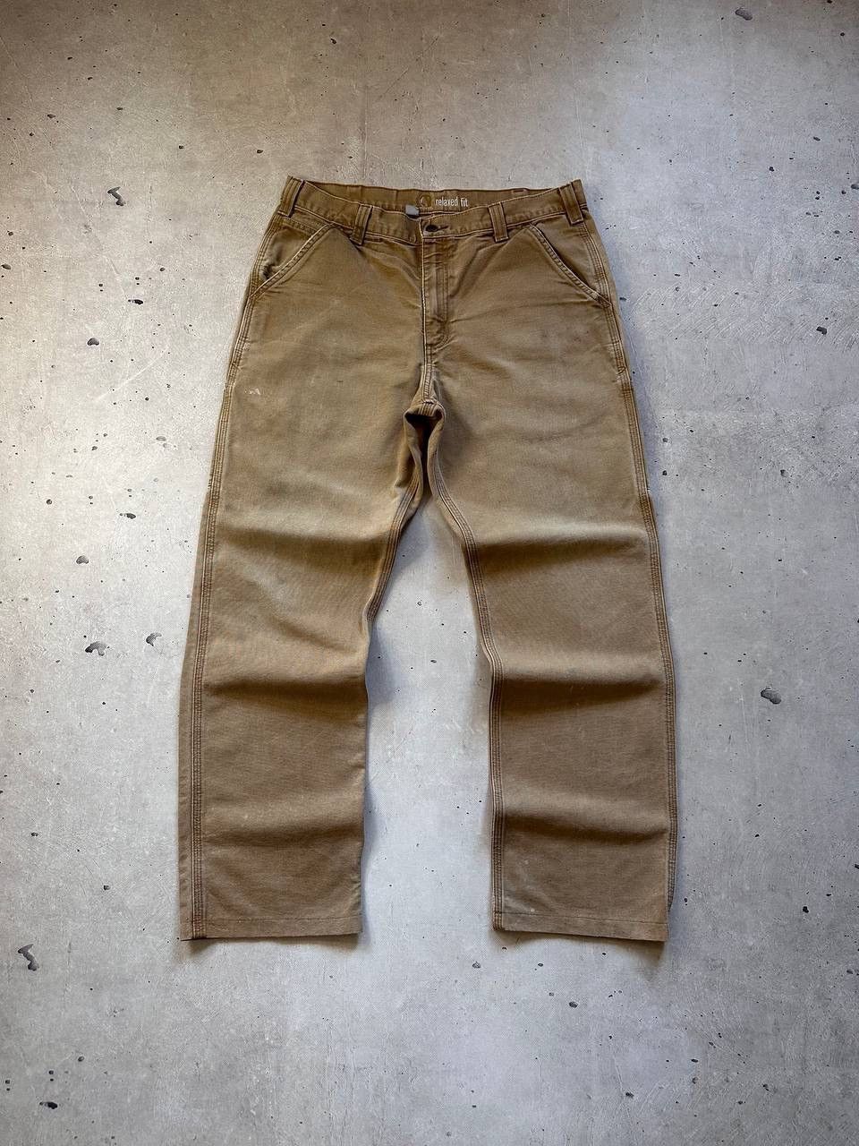 Carhartt × Vintage Carhartt Vintage Baggy Fit Faded Jeans Size US 34 / EU 50 - 6 Thumbnail