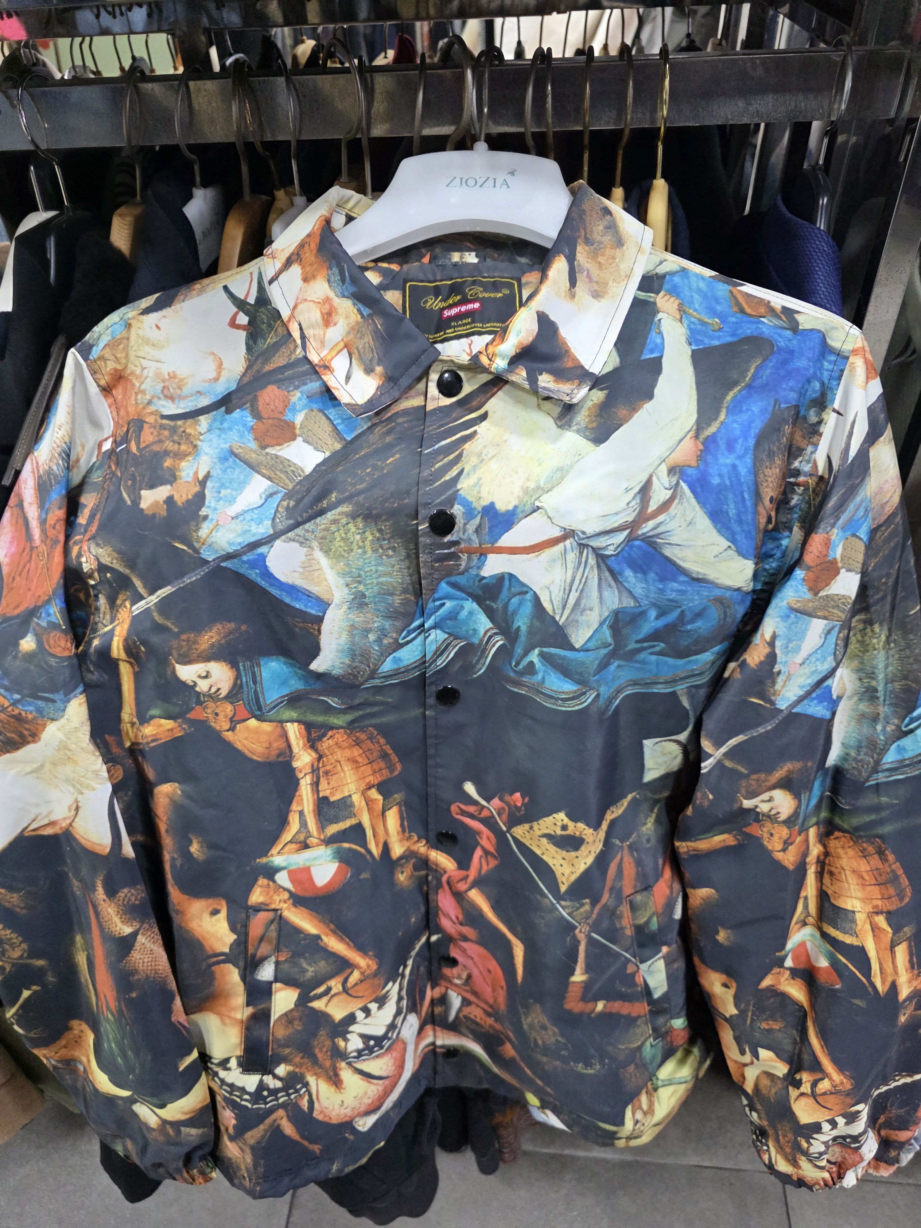 Supreme × Undercover Supreme Undercover Oil Painting Angel jacket Size US XL / EU 56 / 4 - 1 Thumbnail